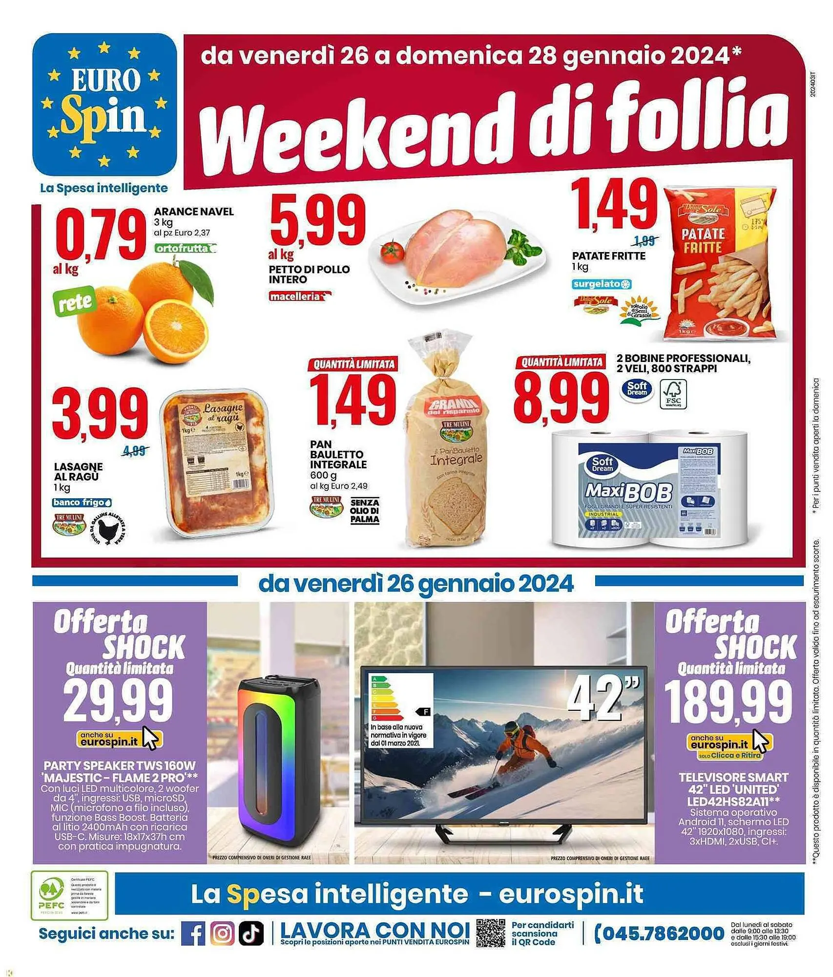 Volantino Eurospin da 18 gennaio a 28 gennaio di 2024 - Pagina del volantino 20