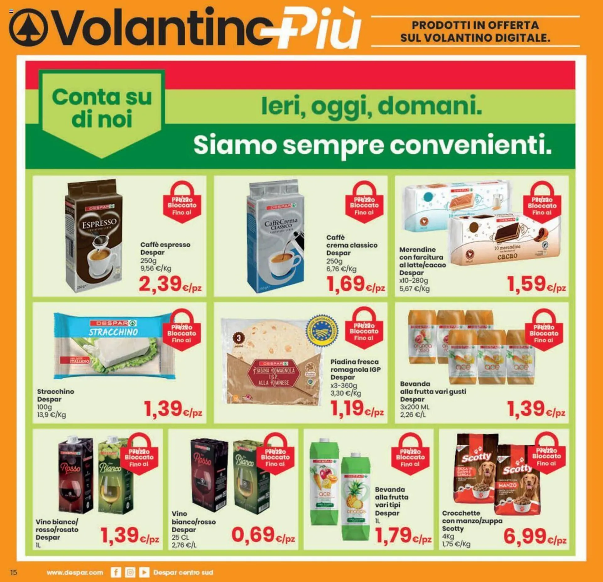 Volantino Eurospar da 14 settembre a 21 settembre di 2023 - Pagina del volantino 15