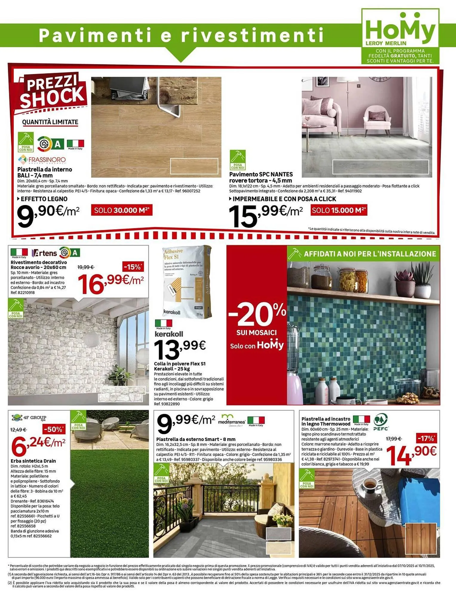 Volantino Leroy Merlin da 7 ottobre a 10 novembre di 2025 - Pagina del volantino 9