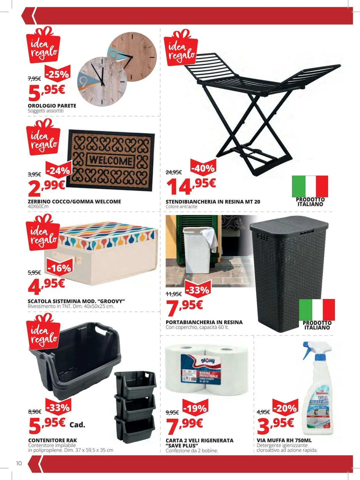 La Prealpina Volantino attuale da 16 dicembre a 30 dicembre di 2023 - Pagina del volantino 10