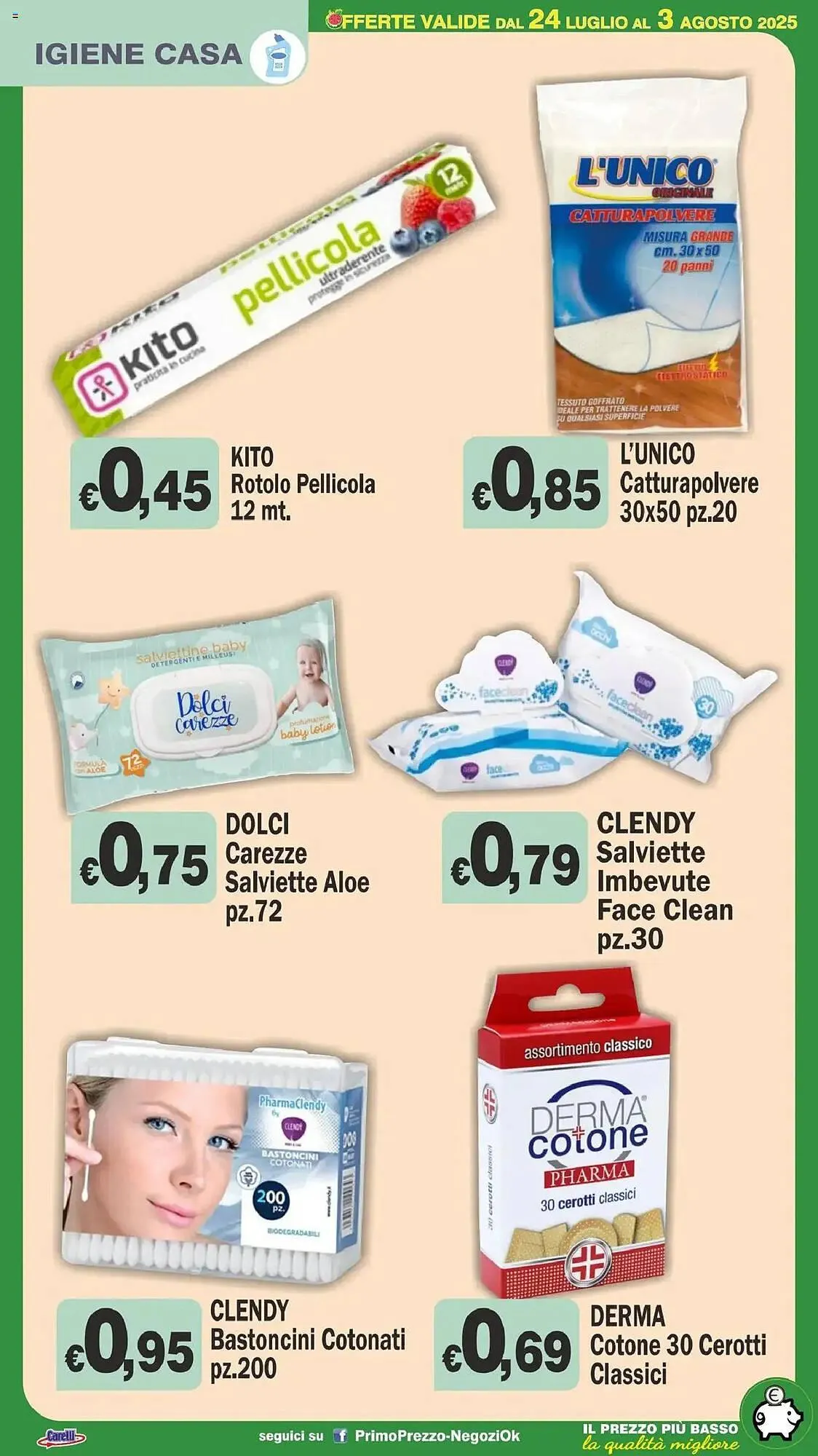 Volantino Primo Prezzo da 24 luglio a 3 agosto di 2025 - Pagina del volantino 25