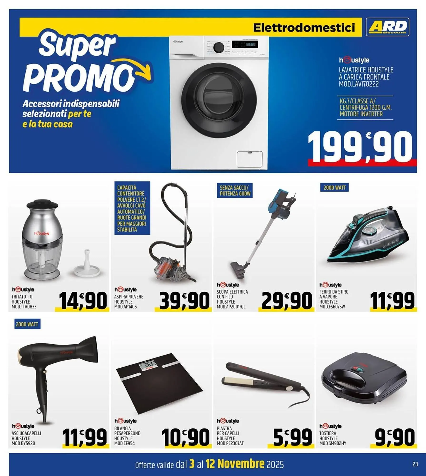Volantino Ard Discount da 3 novembre a 12 novembre di 2025 - Pagina del volantino 23