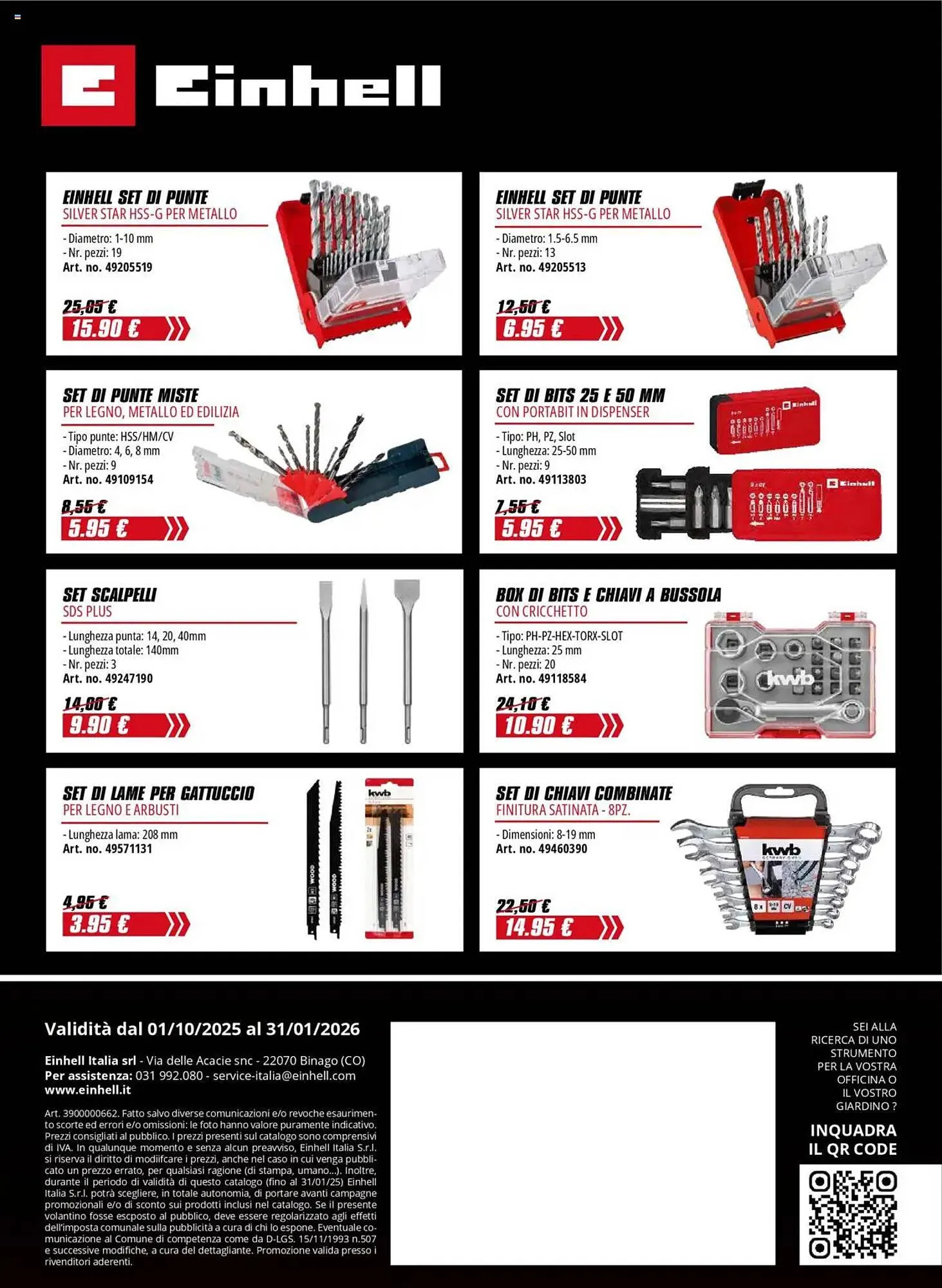 Volantino Einhell da 1 ottobre a 31 gennaio di 2026 - Pagina del volantino 32
