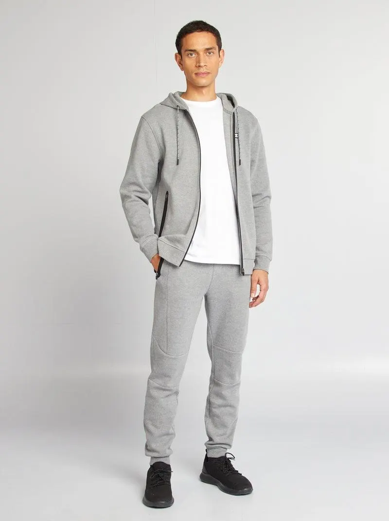 Joggers in maglia - GRIGIO