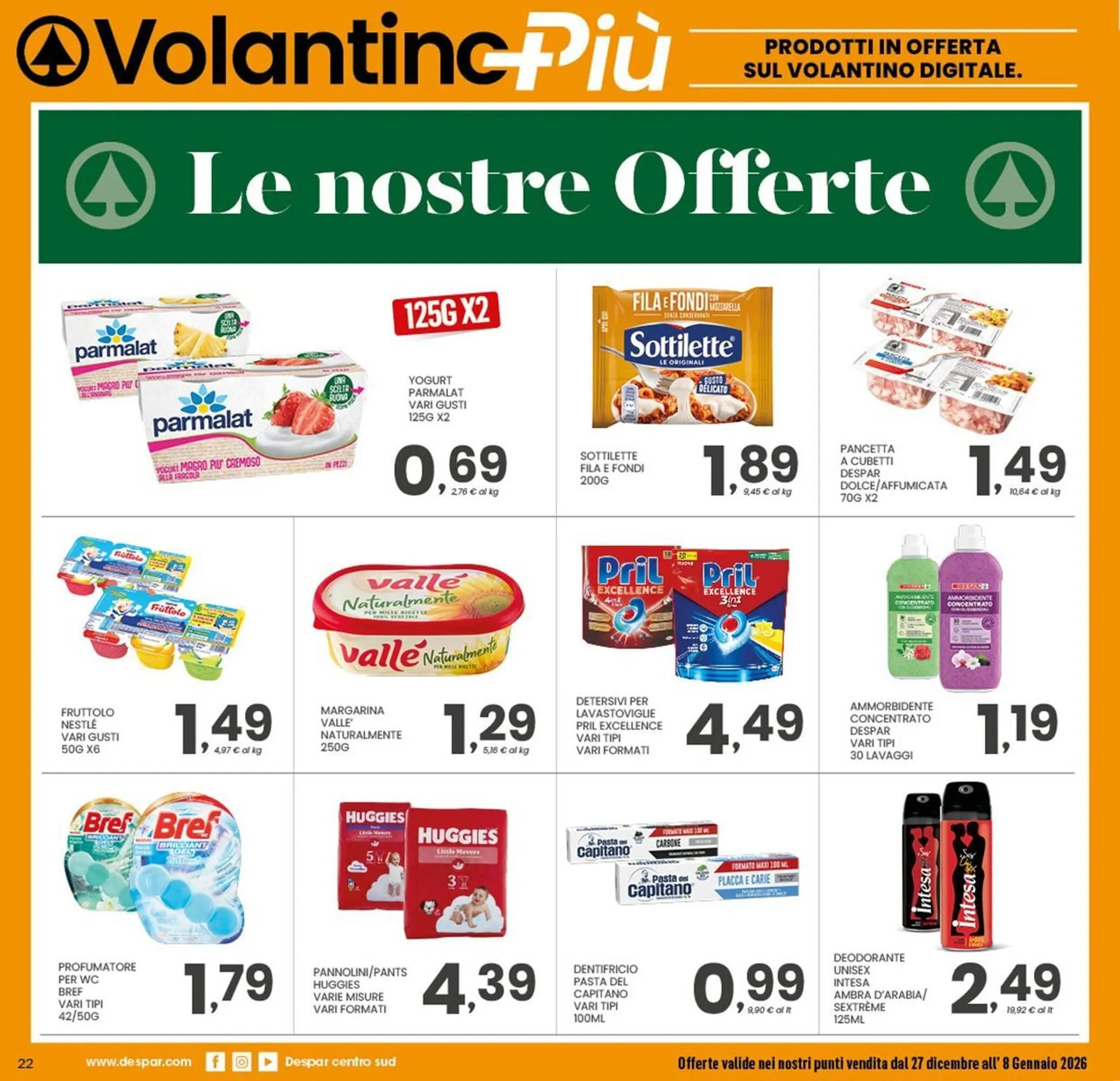 Volantino Despar da 27 dicembre a 8 gennaio di 2026 - Pagina del volantino 23