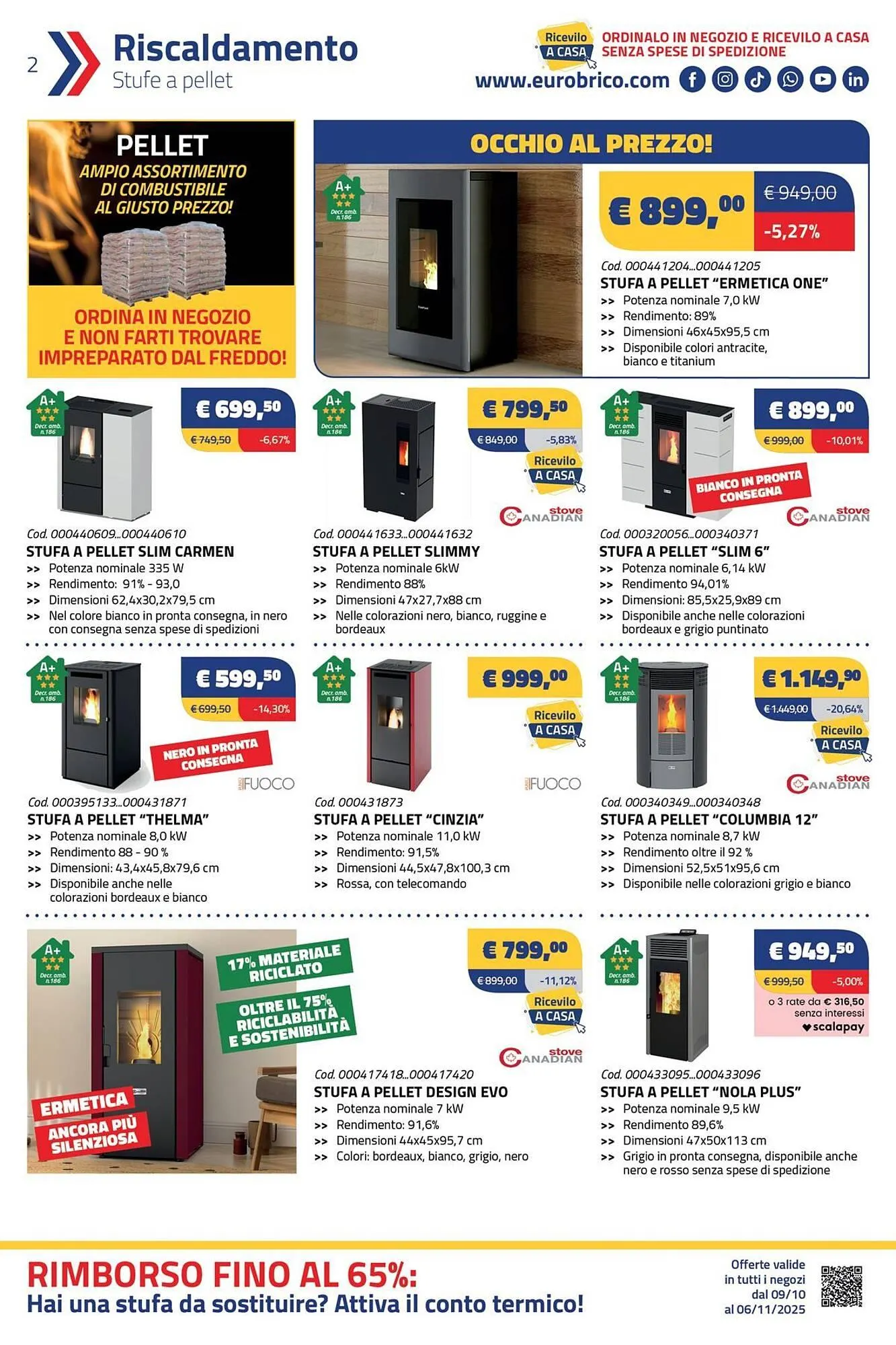 Volantino Eurobrico da 9 ottobre a 6 novembre di 2025 - Pagina del volantino 2