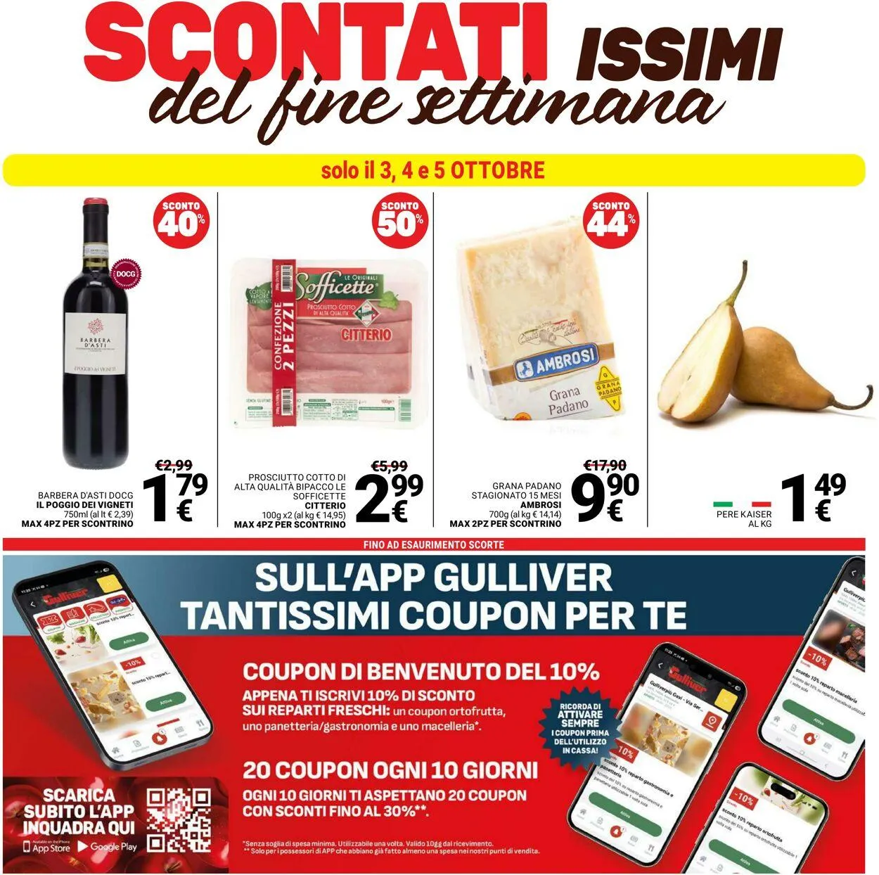 Gulliver Volantino attuale da 30 settembre a 9 ottobre di 2025 - Pagina del volantino 40