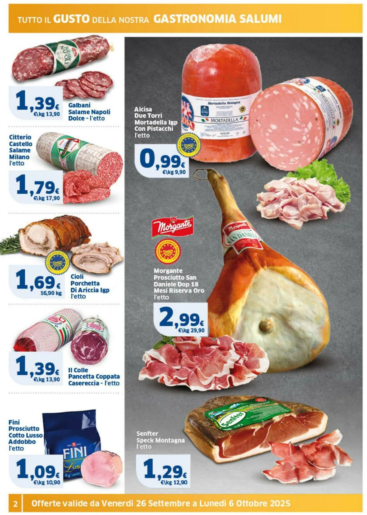 Sigma - Napoli Volantino attuale da 26 settembre a 6 ottobre di 2025 - Pagina del volantino 2