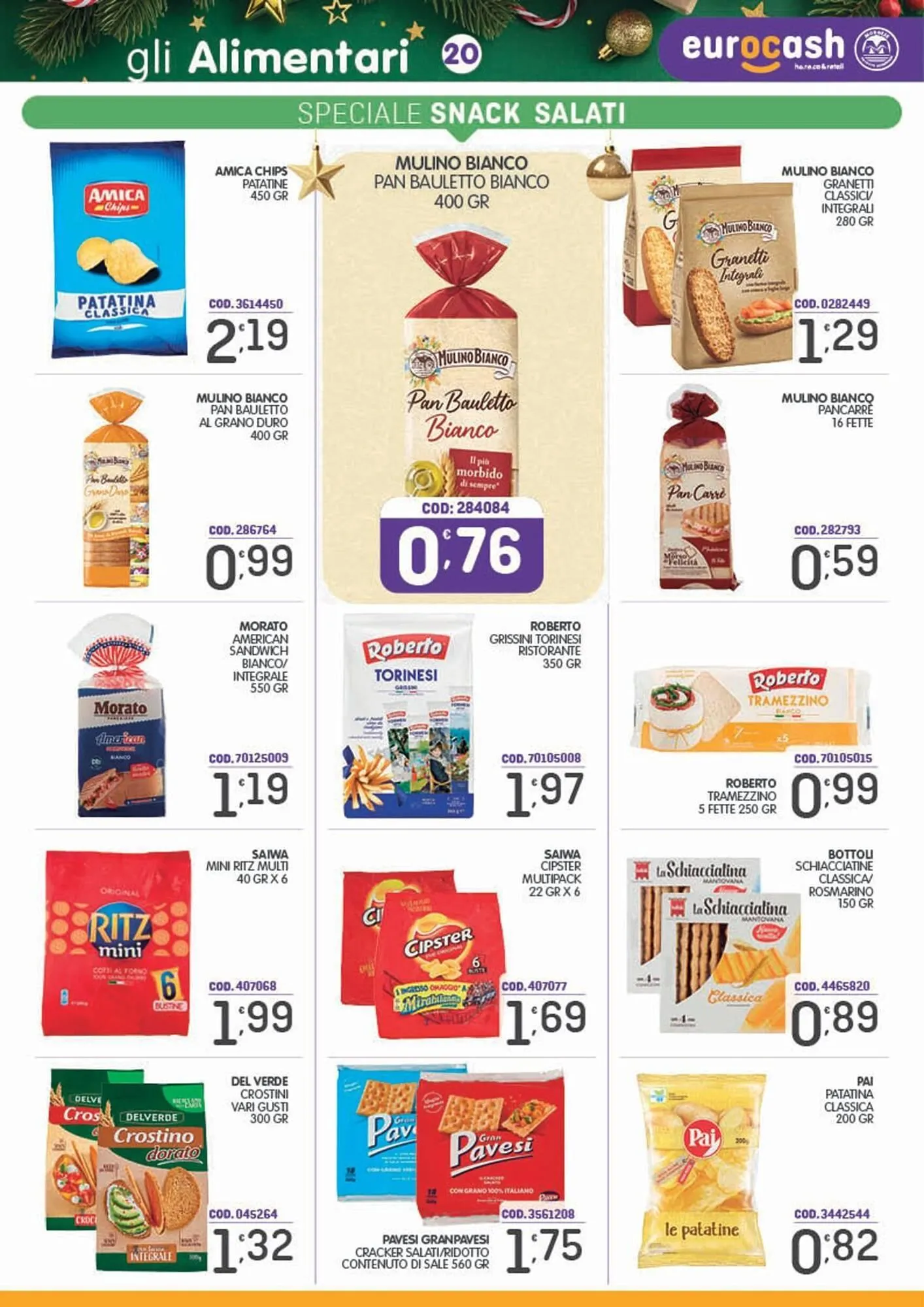 Volantino Eurocash da 8 dicembre a 24 dicembre di 2025 - Pagina del volantino 20