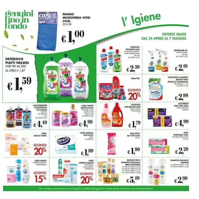 Tutto a 1€ da 24 aprile a 7 maggio di 2025 - Pagina del volantino 21