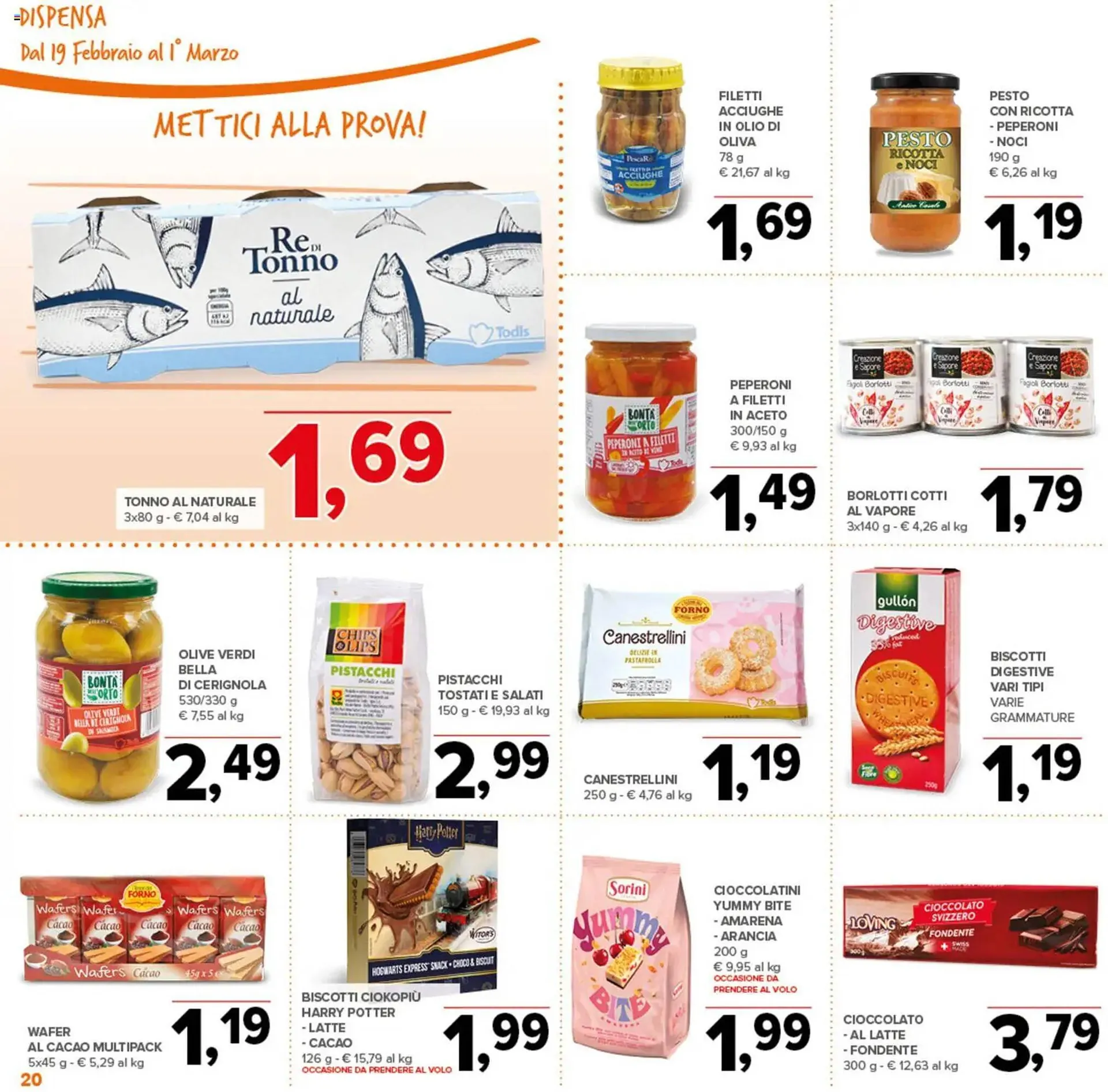Volantino Todis da 19 febbraio a 1 marzo di 2026 - Pagina del volantino 20