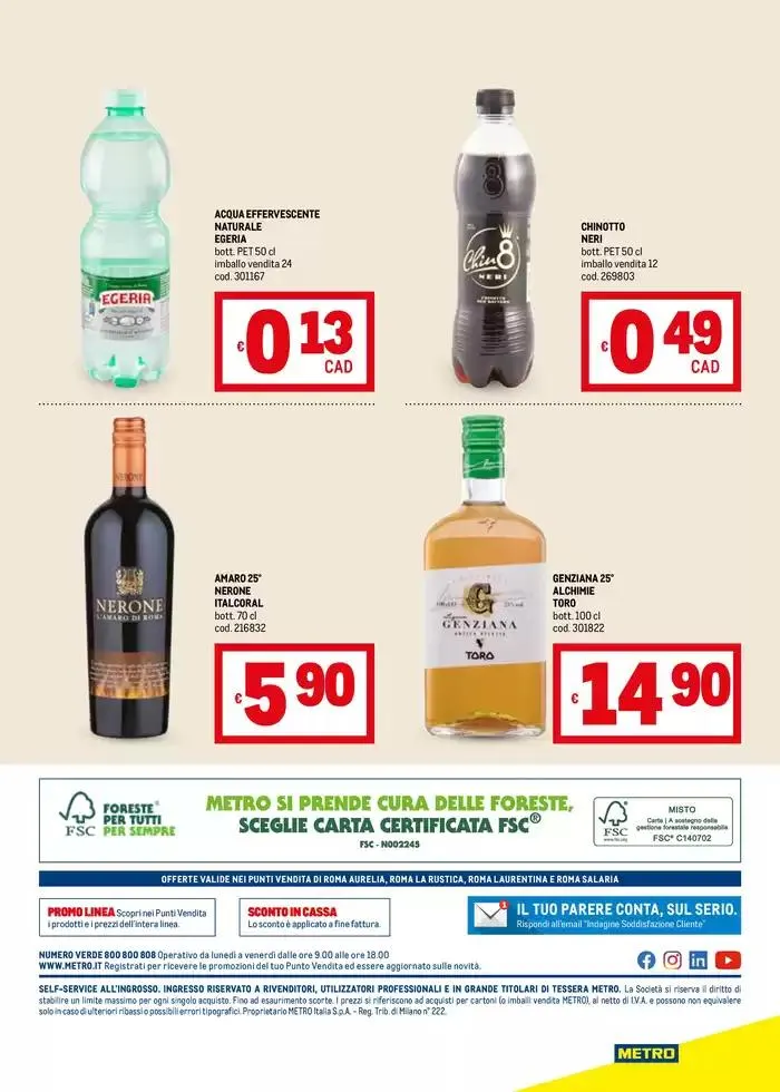 Sapori d'Italia -Lazio da 3 aprile a 30 aprile di 2025 - Pagina del volantino 12