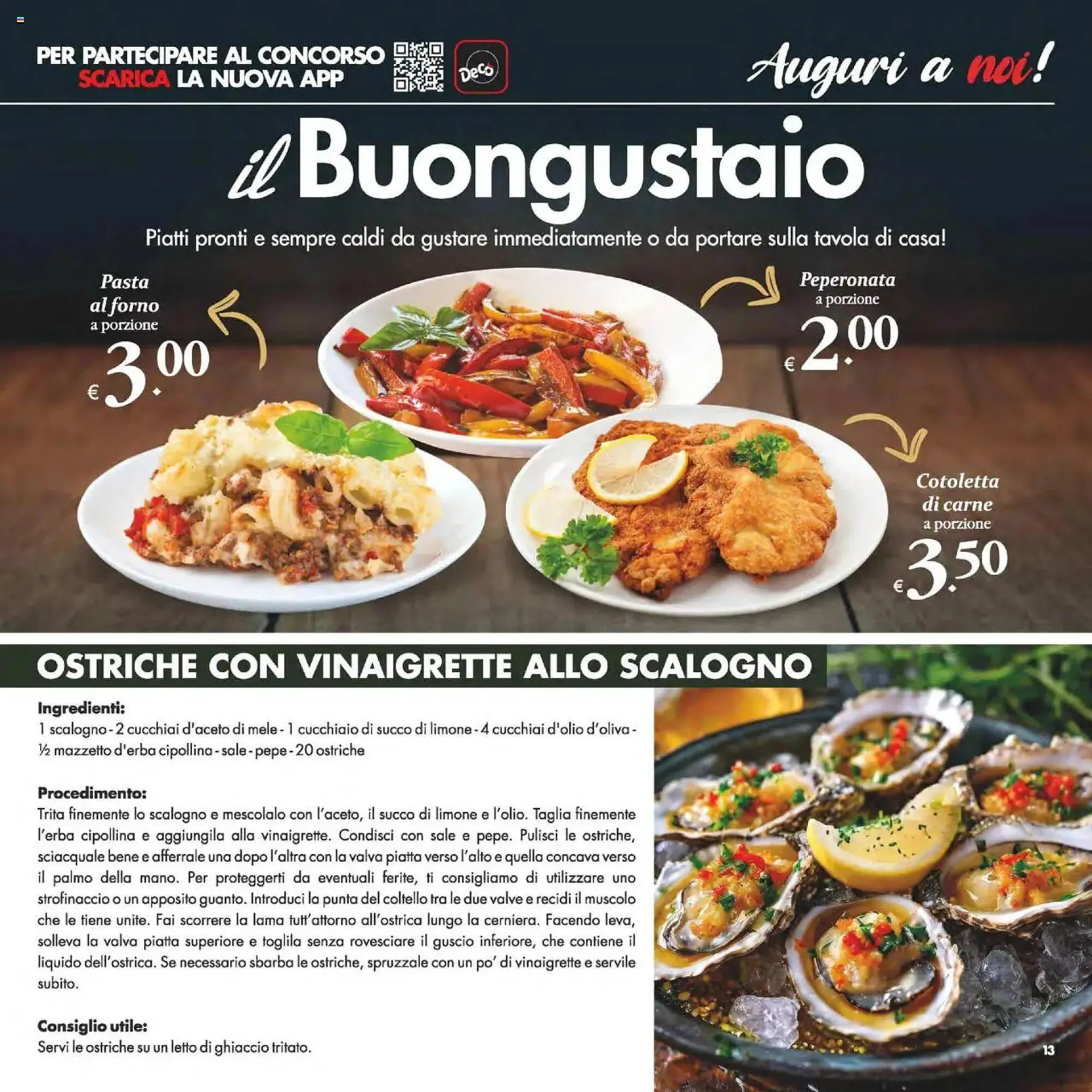 Volantino Gourmet Déco da 26 novembre a 5 dicembre di 2024 - Pagina del volantino 13