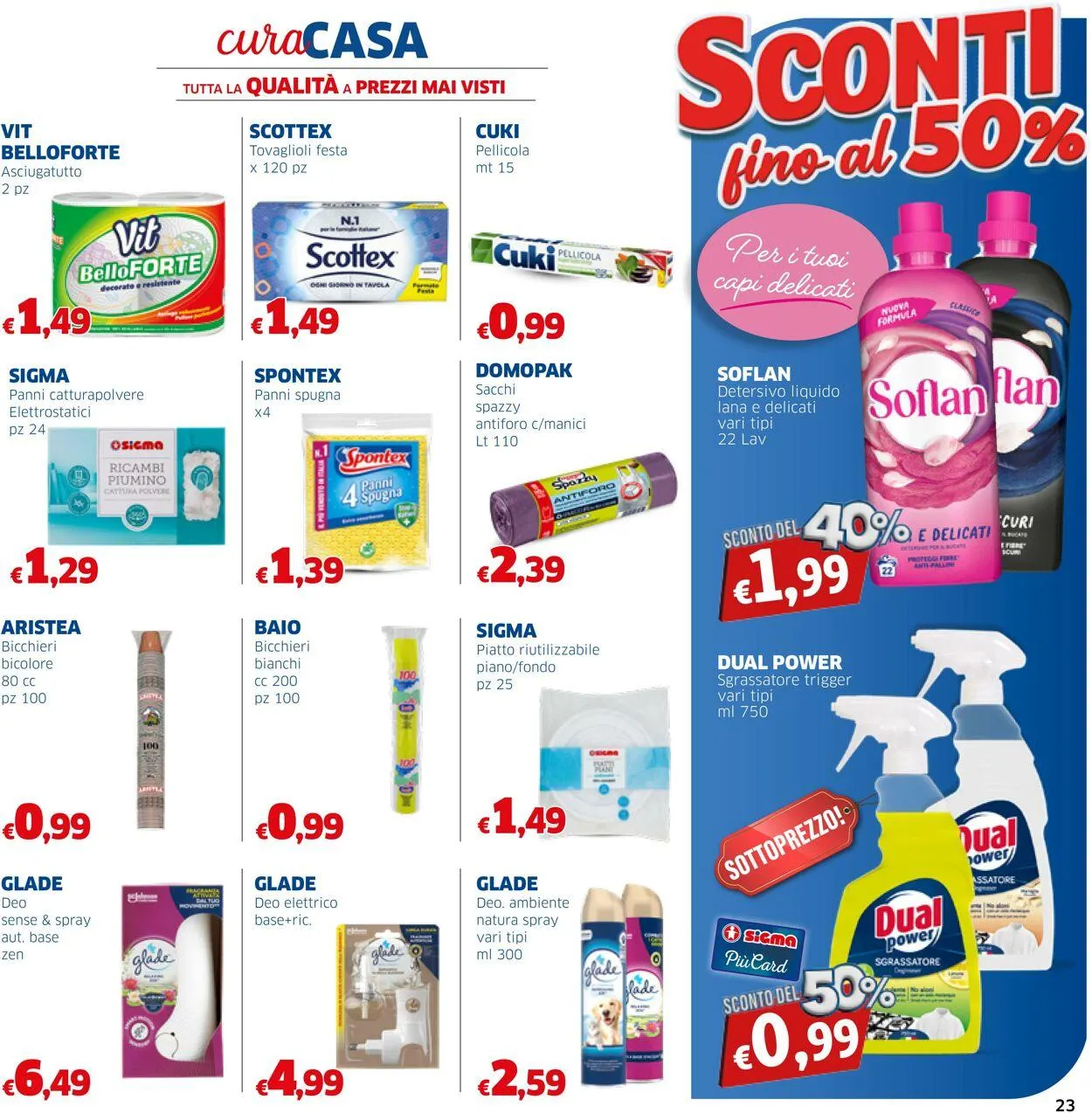 Sigma - Sicila Volantino attuale da 6 novembre a 16 novembre di 2025 - Pagina del volantino 23