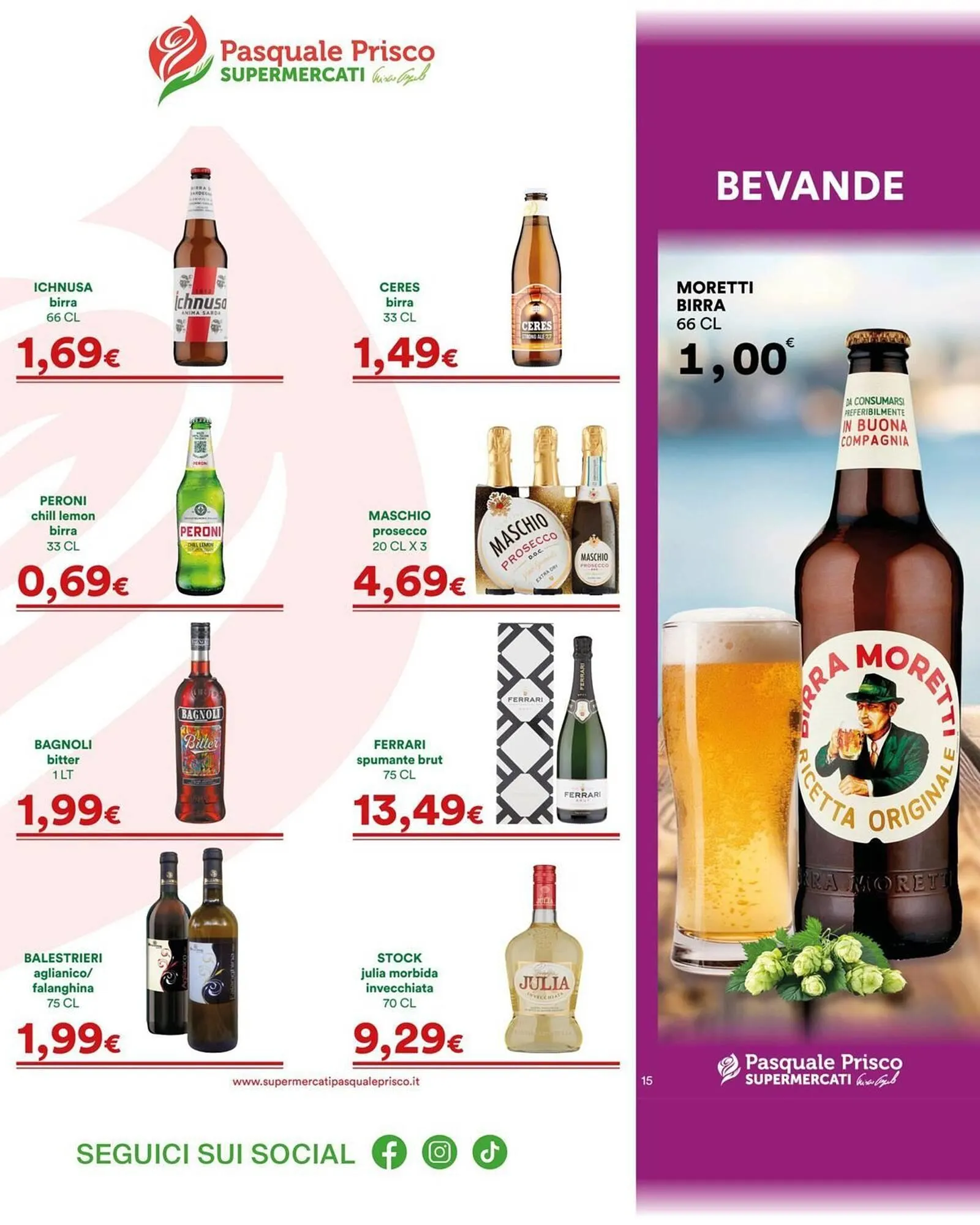 Volantino Supermercati Pasquale Prisco da 30 giugno a 13 luglio di 2025 - Pagina del volantino 16