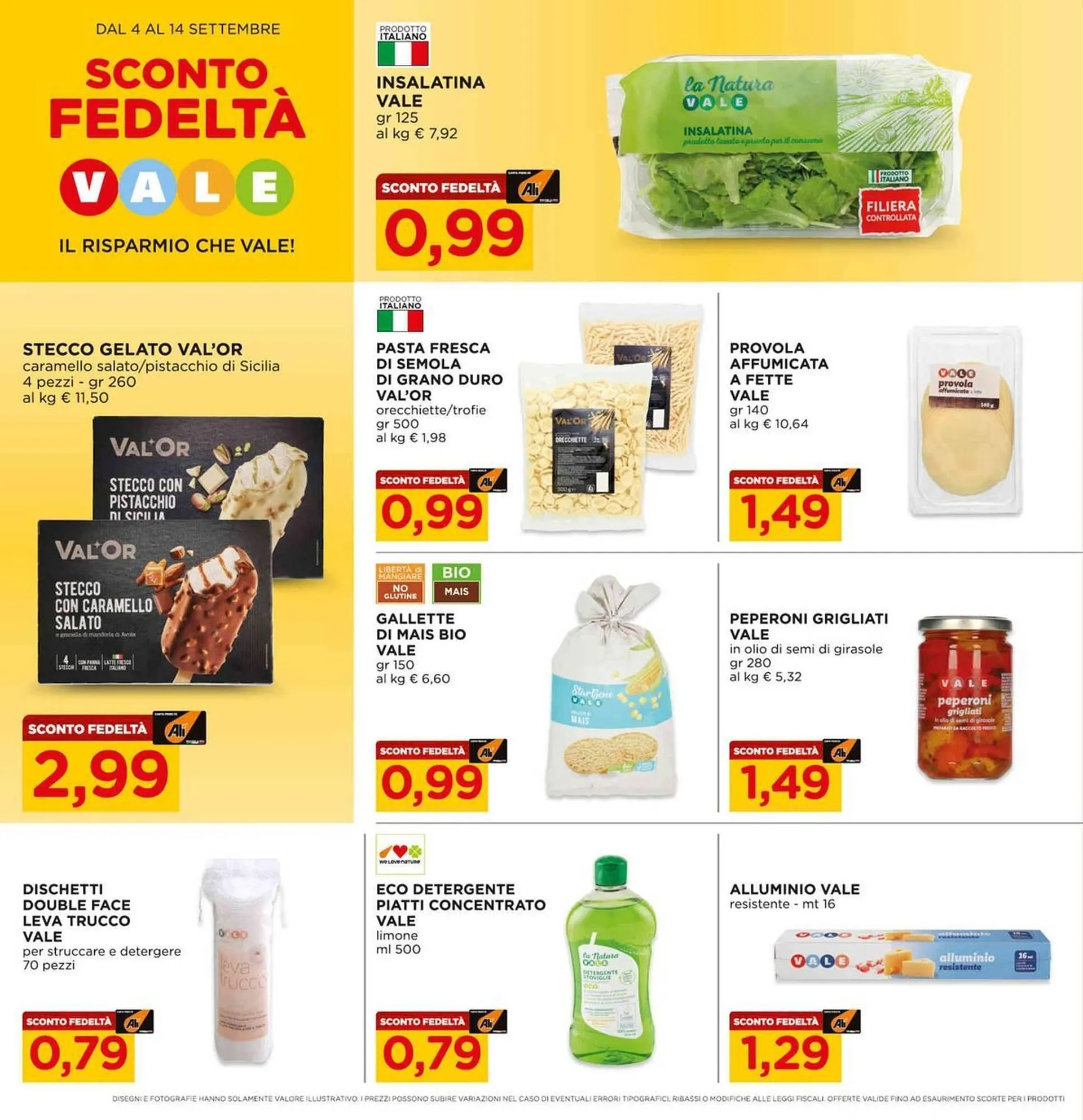 Volantino Alì Supermercati da 4 settembre a 14 settembre di 2025 - Pagina del volantino 14
