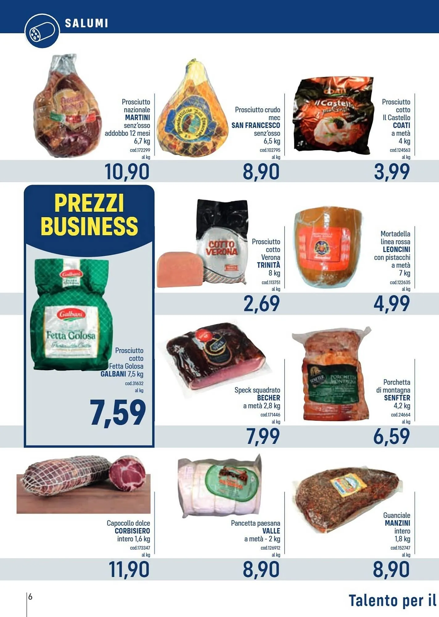 Volantino Talento Professional Store da 24 novembre a 7 dicembre di 2025 - Pagina del volantino 6