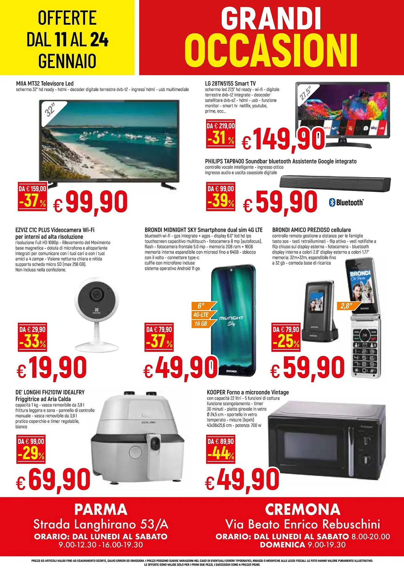 Volantino Famila Bazar da 11 gennaio a 24 gennaio di 2024 - Pagina del volantino 4