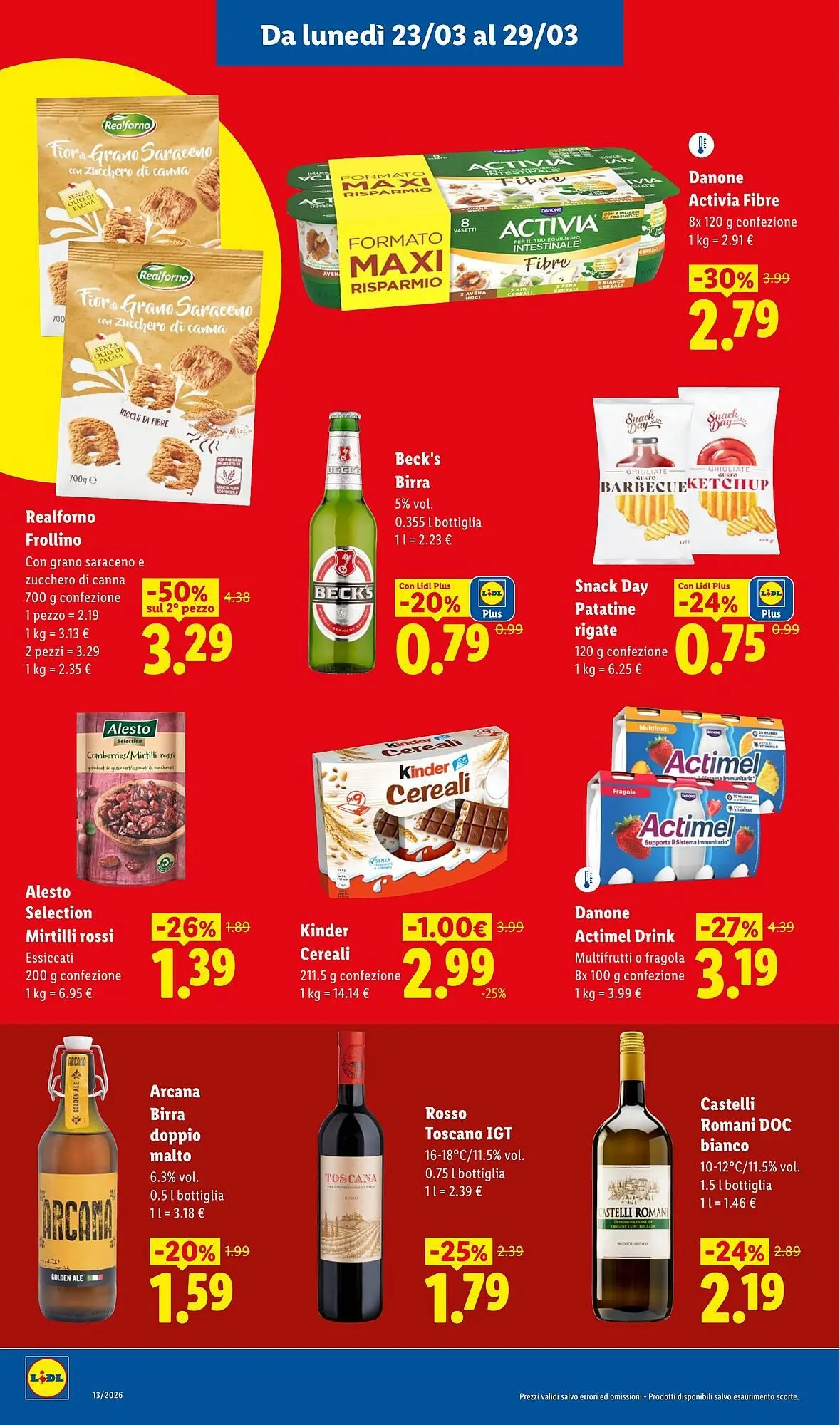 Volantino Lidl da 23 marzo a 29 marzo di 2026 - Pagina del volantino 10