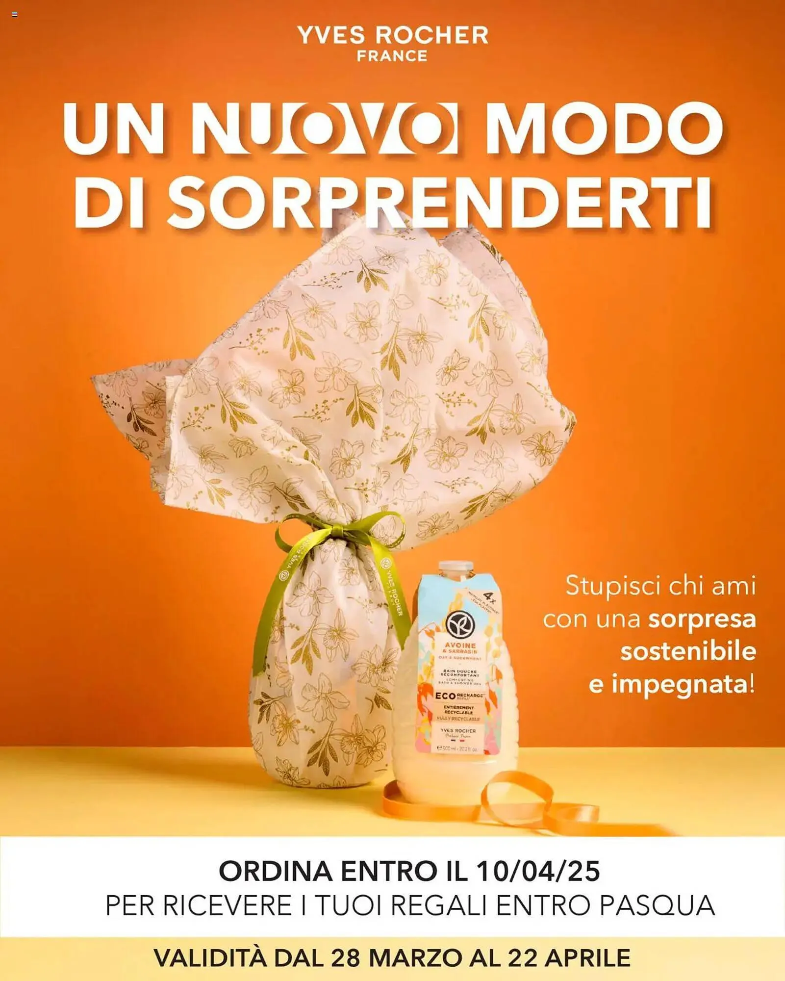 Volantino Yves Rocher da 17 aprile a 22 aprile di 2025 - Pagina del volantino 1
