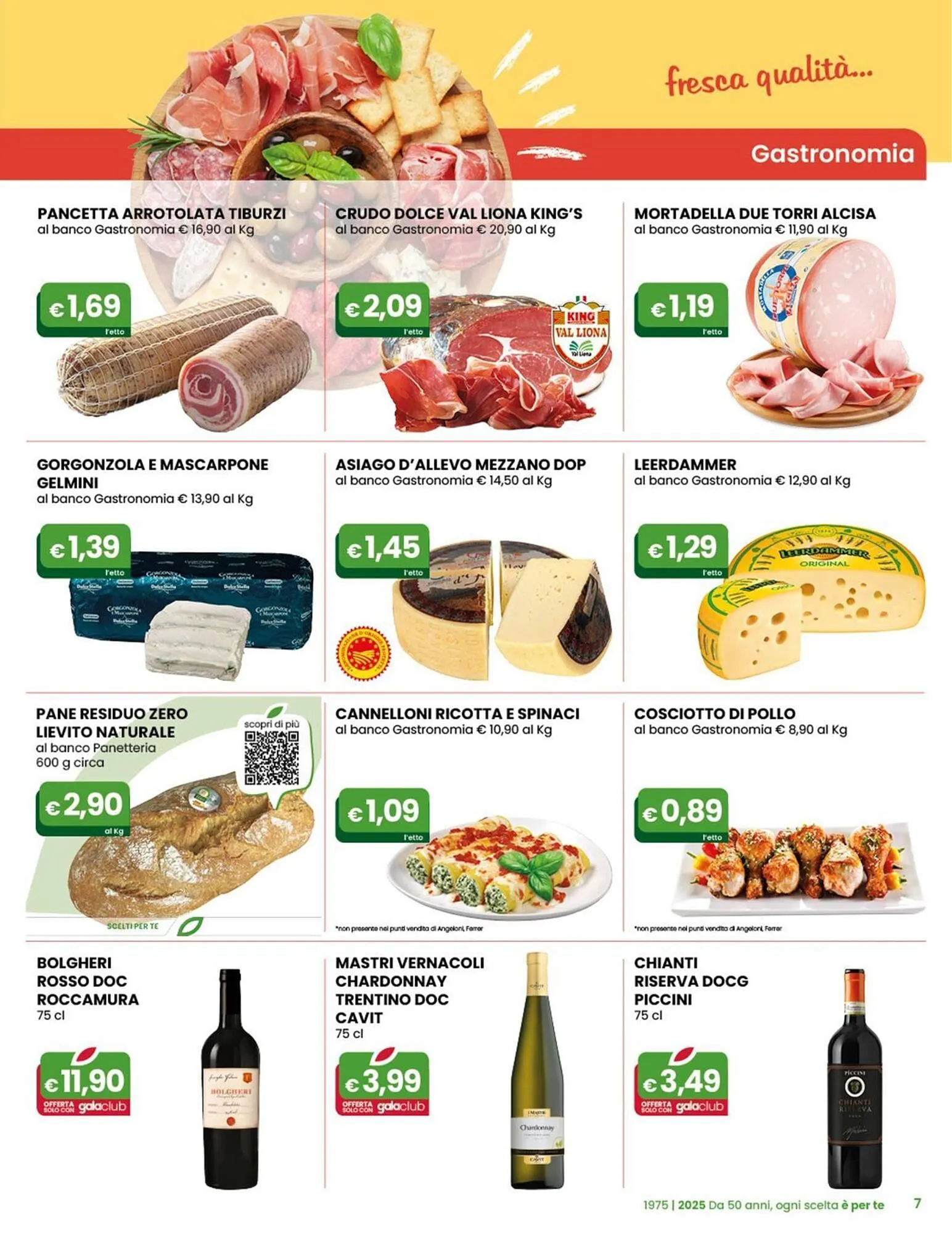 Volantino Gala Supermercati da 22 ottobre a 4 novembre di 2025 - Pagina del volantino 7