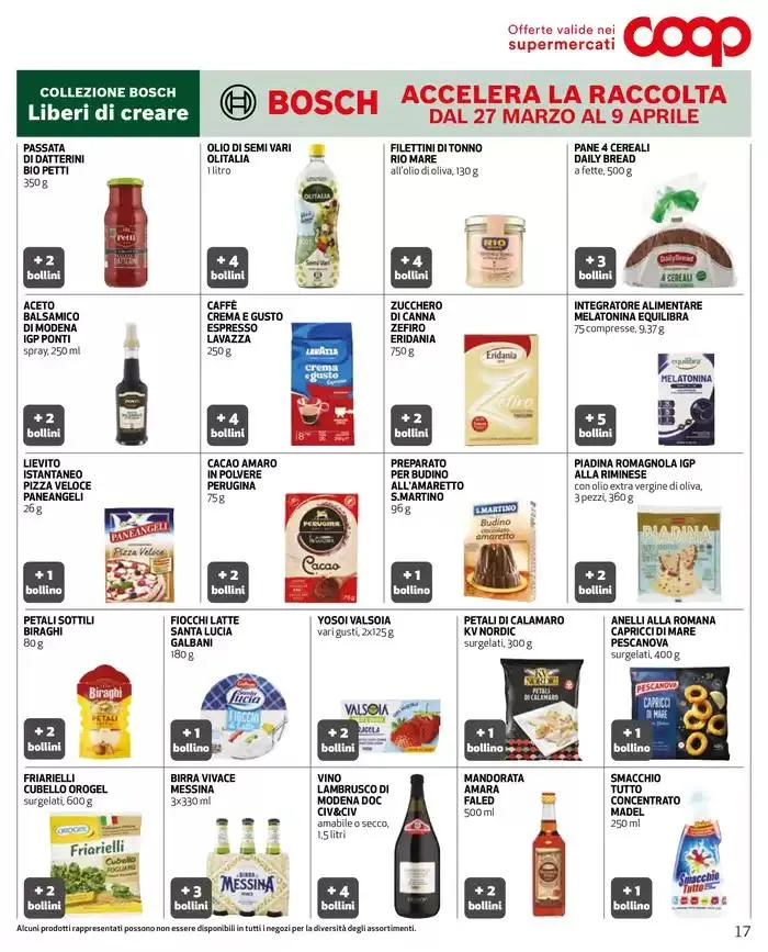 -25% su prodotti della linea da 26 marzo a 9 aprile di 2025 - Pagina del volantino 17