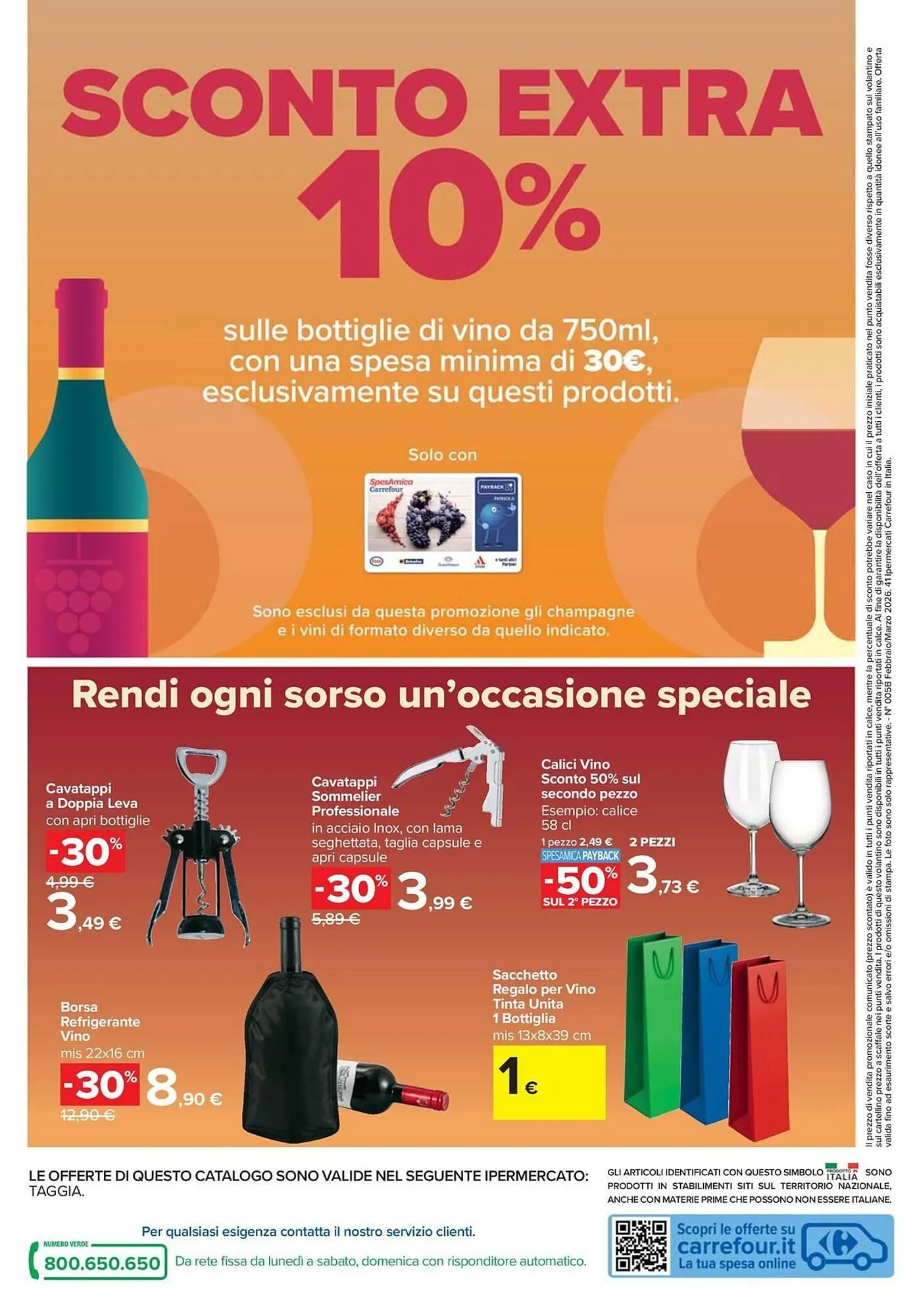 Volantino Carrefour Iper da 17 febbraio a 12 marzo di 2026 - Pagina del volantino 18