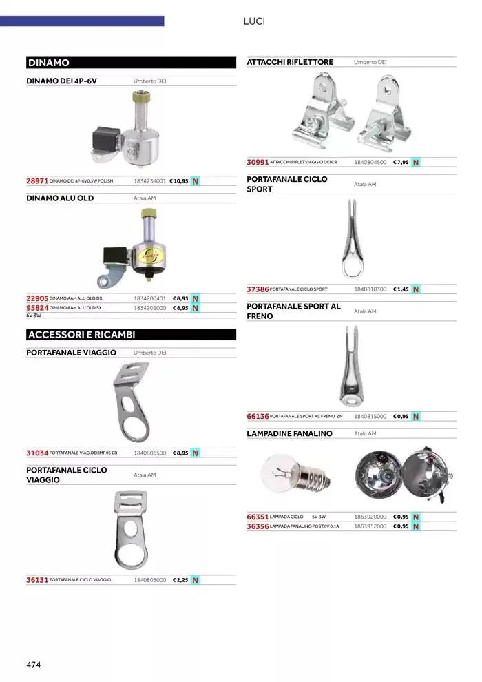 Catalogo ricambi ed accessori da 20 novembre a 31 dicembre di 2025 - Pagina del volantino 358