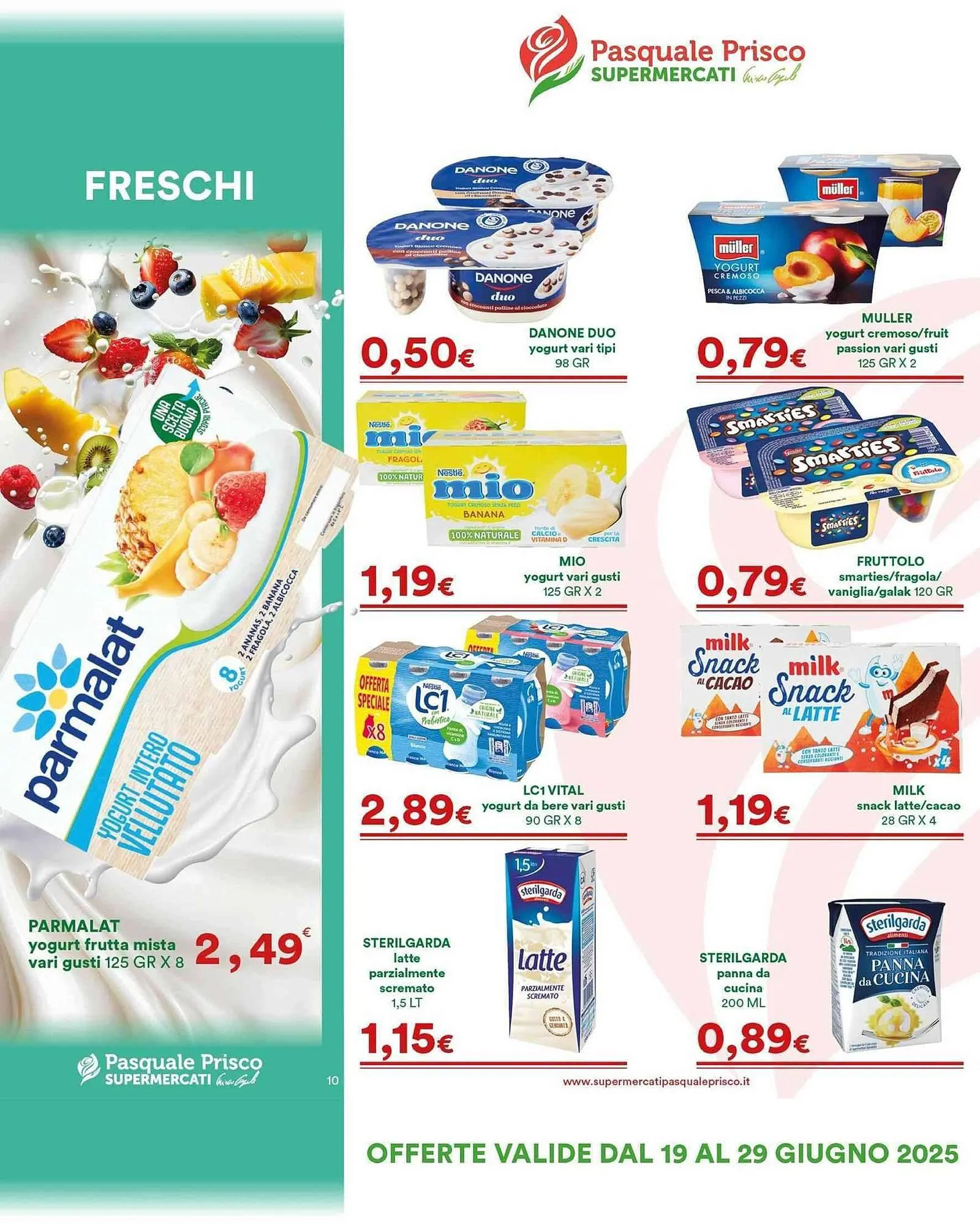 Volantino Supermercati Pasquale Prisco da 28 luglio a 10 agosto di 2025 - Pagina del volantino 10