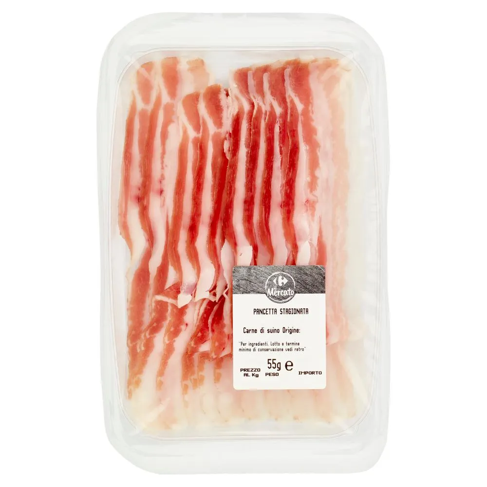 Carrefour il Mercato Pancetta Stagionata 55 g