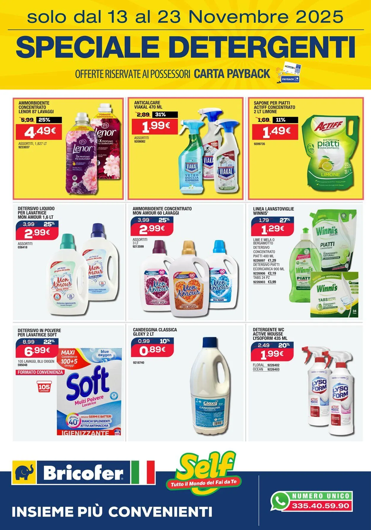 Self - Perugia Volantino attuale da 23 novembre a 7 dicembre di 2025 - Pagina del volantino 8