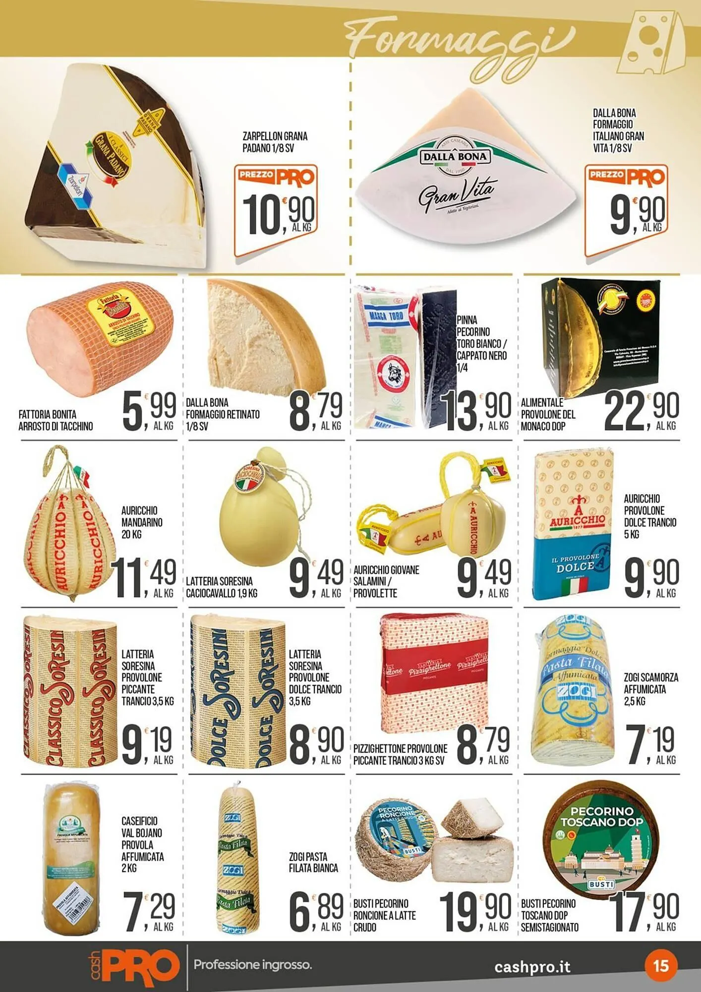 Volantino Cash pro da 15 dicembre a 24 dicembre di 2025 - Pagina del volantino 15