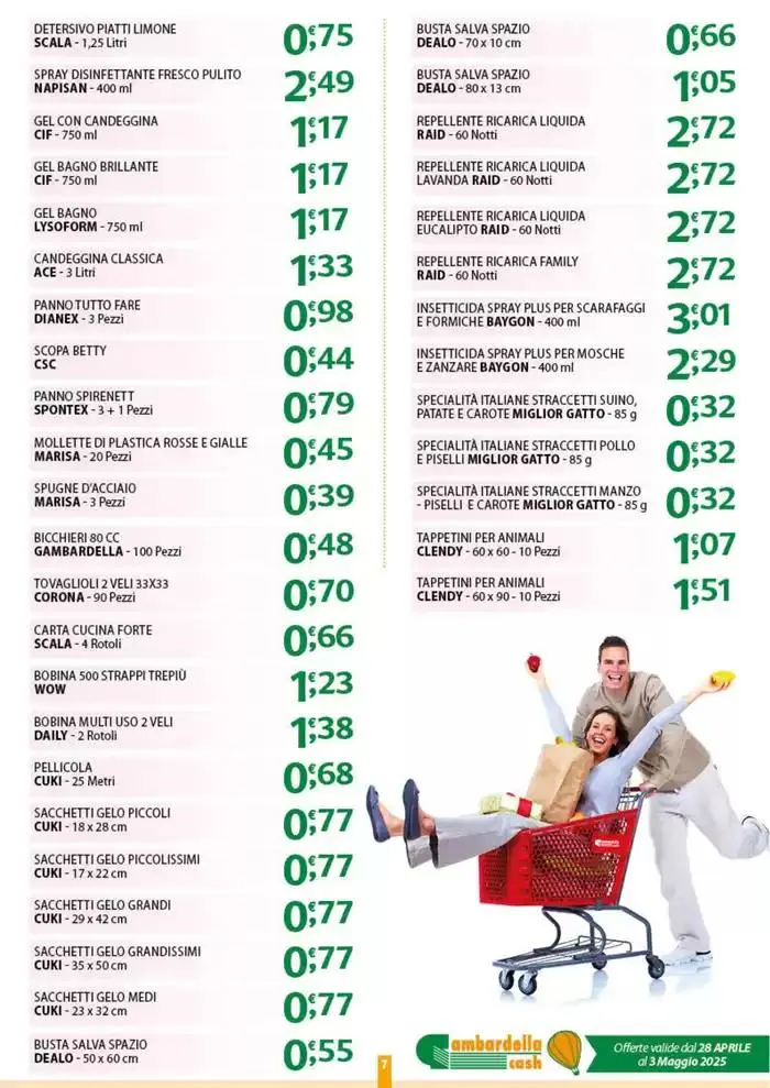 Offerte valide dal 28 aprile al 3 maggio da 28 aprile a 3 maggio di 2025 - Pagina del volantino 7