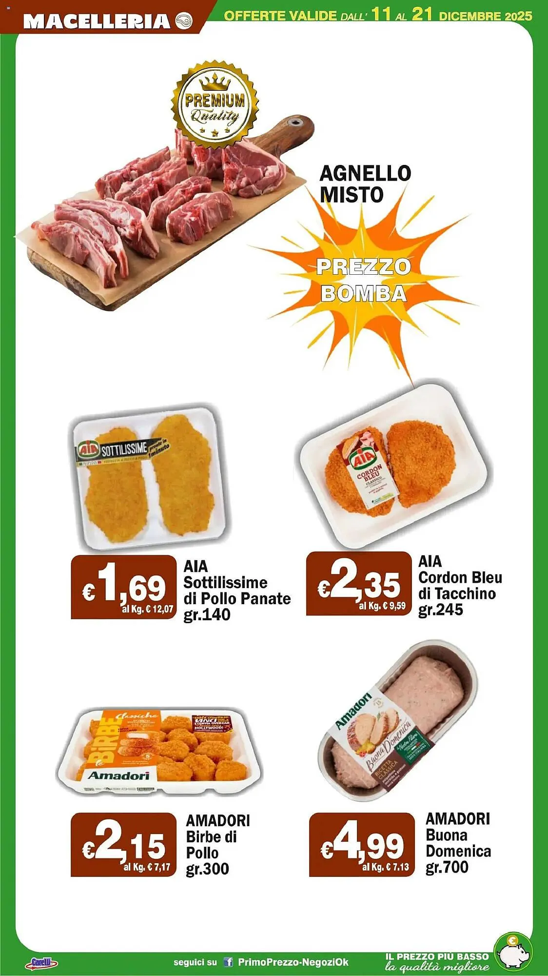 Volantino Primo Prezzo da 11 dicembre a 21 dicembre di 2025 - Pagina del volantino 31