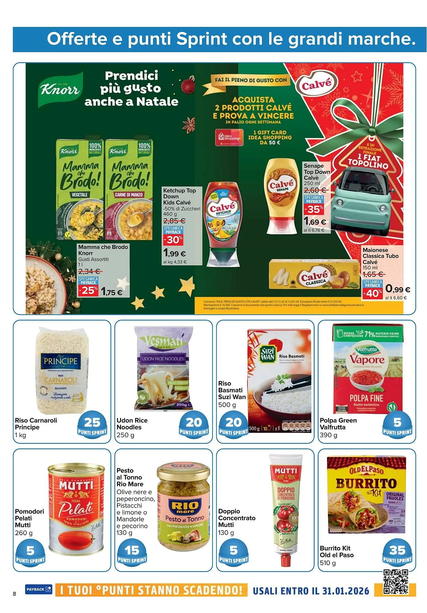 Volantino Carrefour Market da 16 dicembre a 31 dicembre di 2025 - Pagina del volantino 8