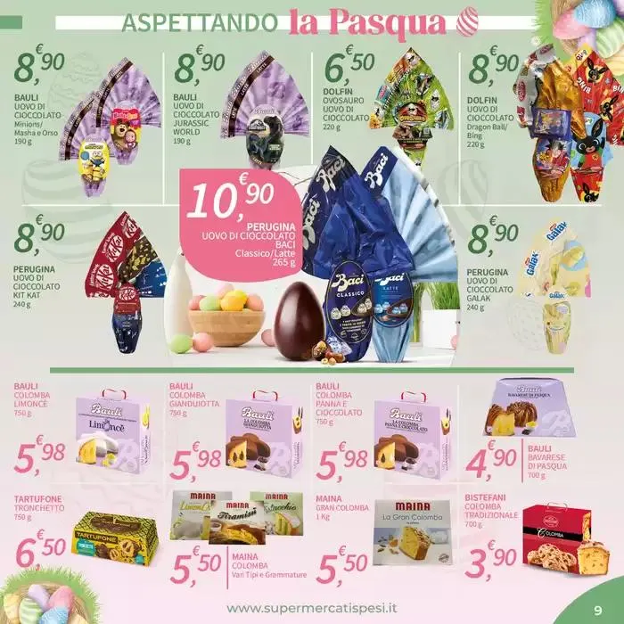 Occasioni d'aprile da 1 aprile a 12 aprile di 2025 - Pagina del volantino 9