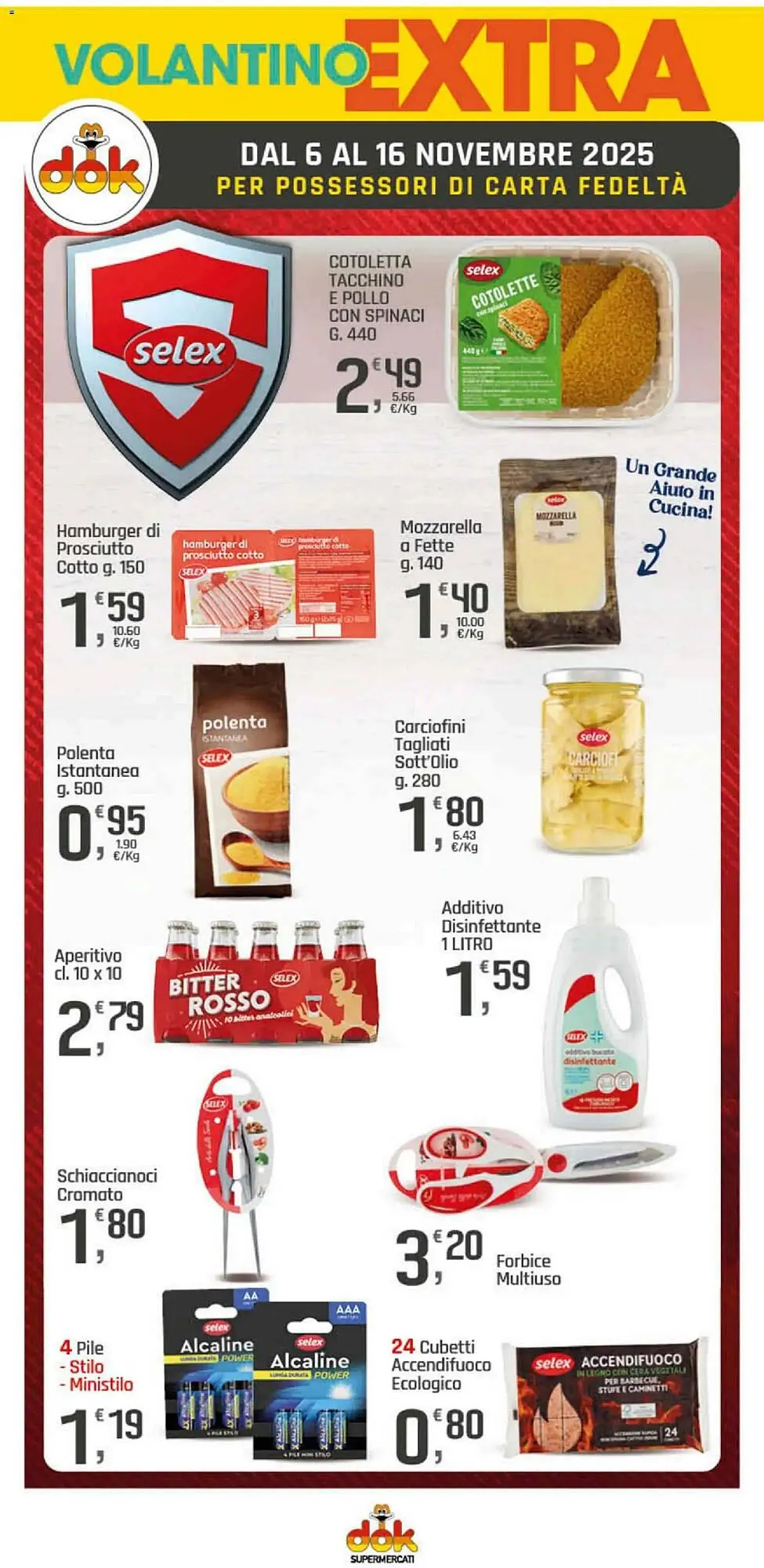 Volantino Supermercati Dok da 6 novembre a 16 novembre di 2025 - Pagina del volantino 14