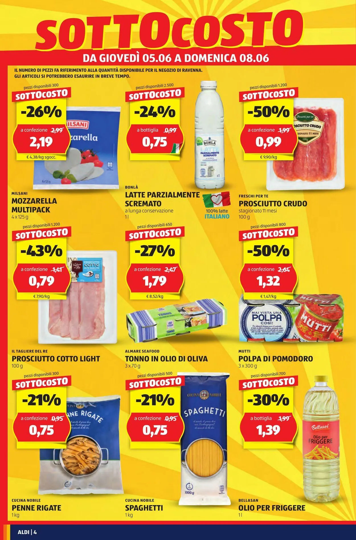 Aldi Volantino attuale da 22 giugno a 6 luglio di 2025 - Pagina del volantino 4