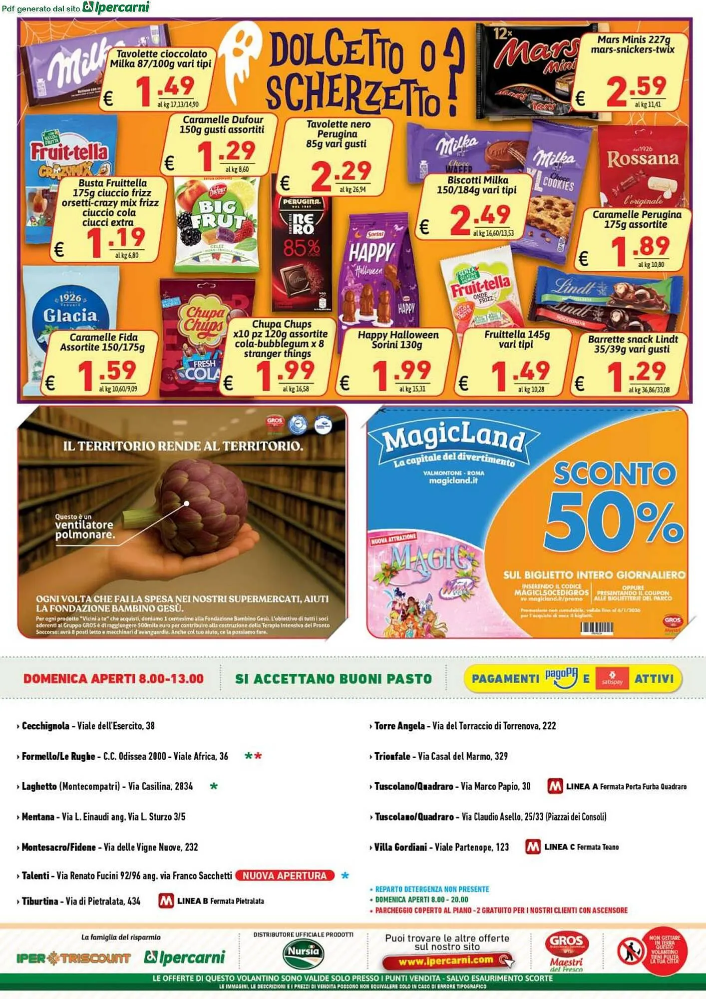 Volantino Ipercarni da 17 ottobre a 28 ottobre di 2025 - Pagina del volantino 16