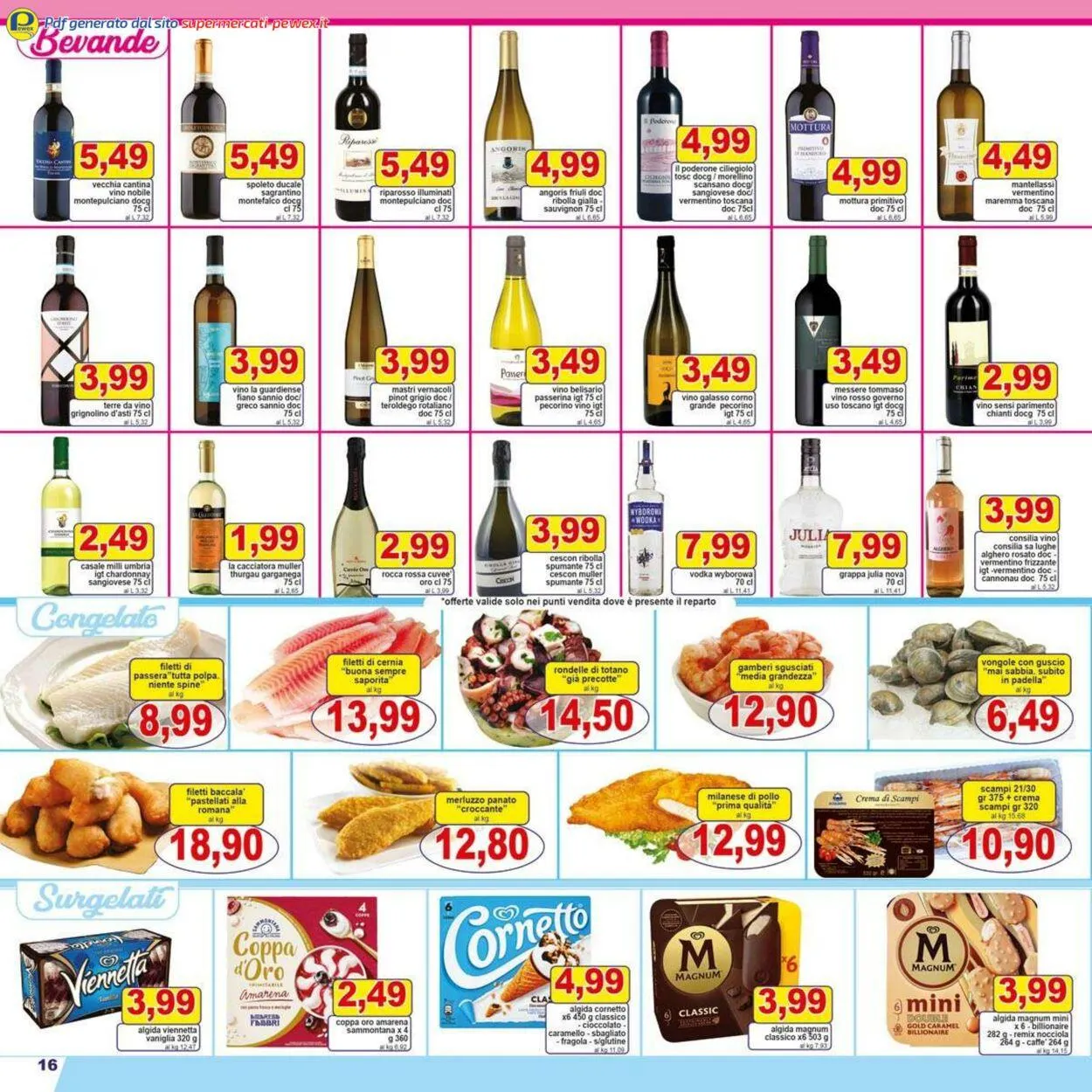 Pewex Volantino attuale da 18 marzo a 1 aprile di 2025 - Pagina del volantino 16