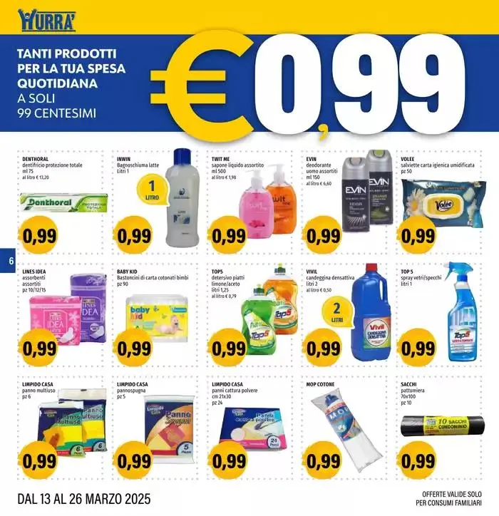 Tanti prodotti per la tua spesa da 13 marzo a 26 marzo di 2025 - Pagina del volantino 6