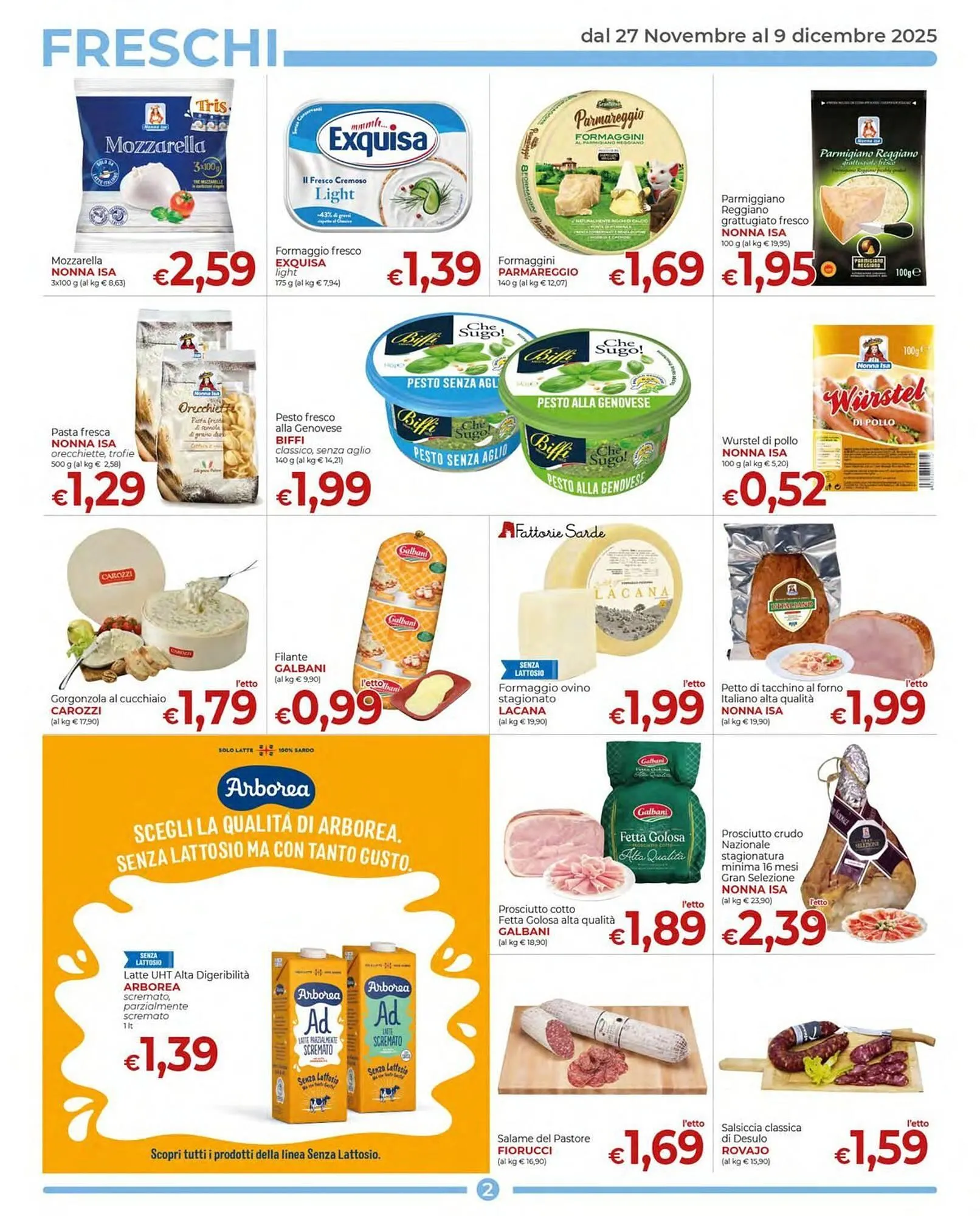 Volantino Supermercati Nonna Isa da 27 novembre a 9 dicembre di 2025 - Pagina del volantino 2