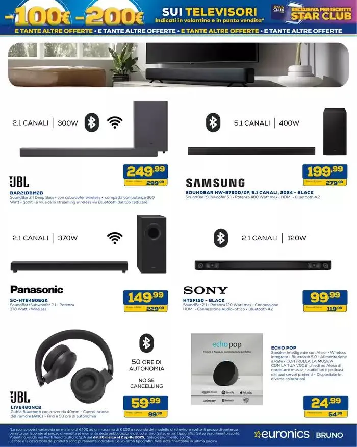 Star Bonus continua -100 euro da 20 marzo a 2 aprile di 2025 - Pagina del volantino 7
