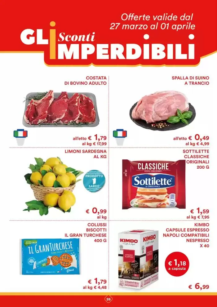 Sconti fino al 40% da 19 marzo a 29 marzo di 2025 - Pagina del volantino 28