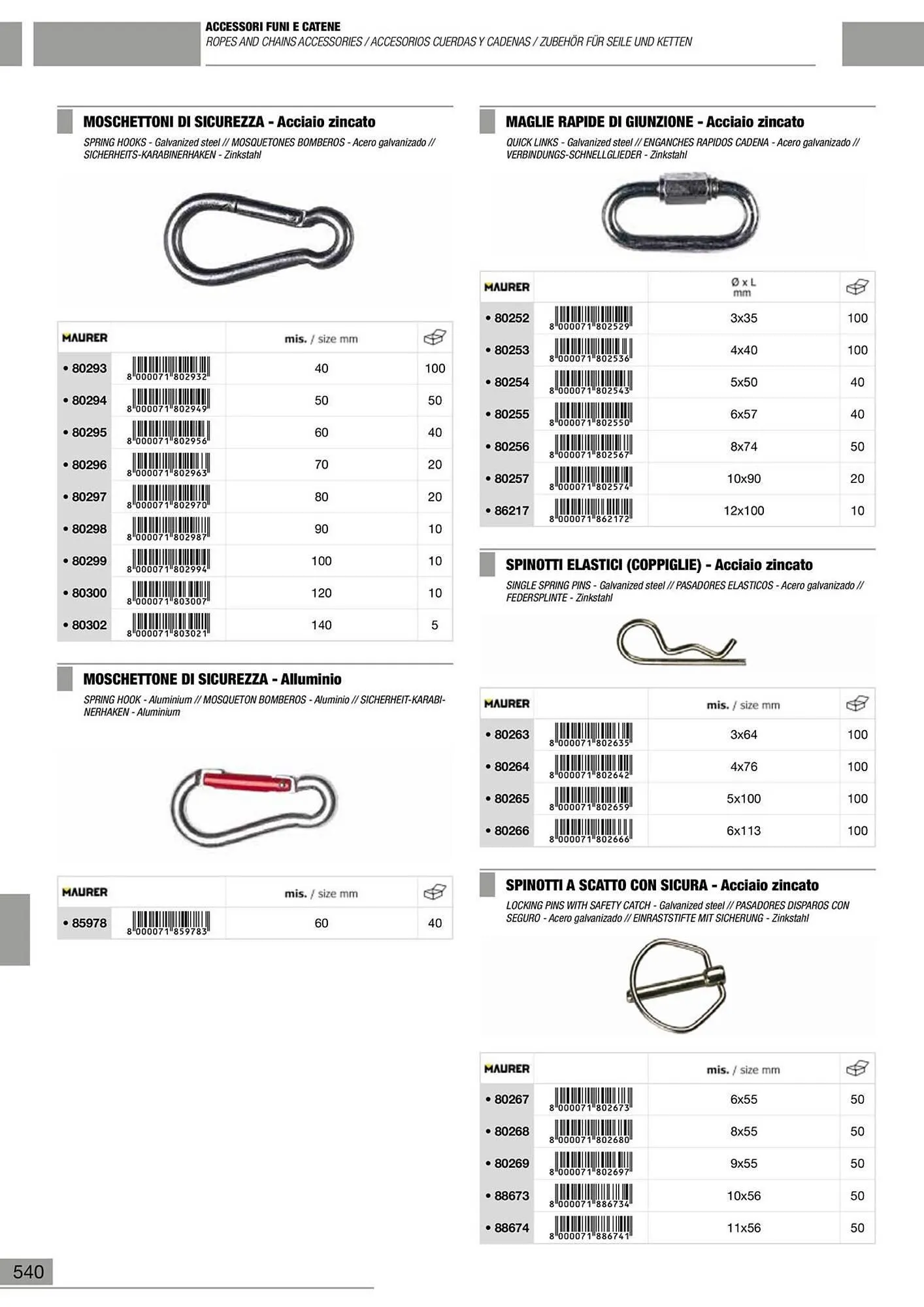 Volantino Maurer da 10 gennaio a 30 giugno di 2024 - Pagina del volantino 541
