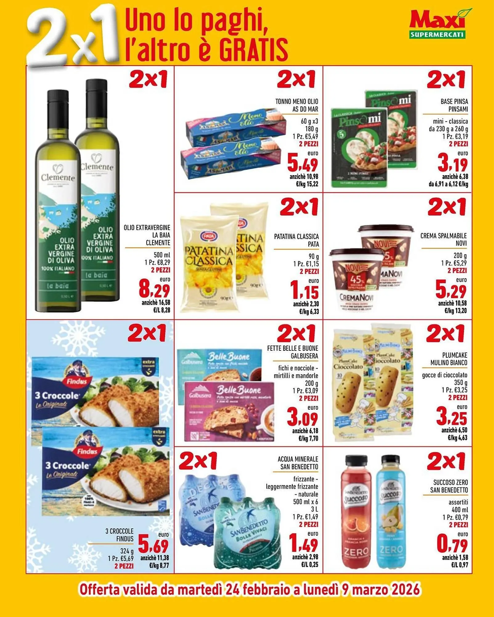 Volantino Maxi Supermercati da 24 febbraio a 9 marzo di 2026 - Pagina del volantino 3