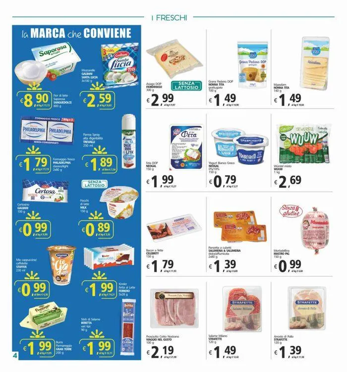 La marca che conviene da 8 agosto a 21 agosto di 2024 - Pagina del volantino 4