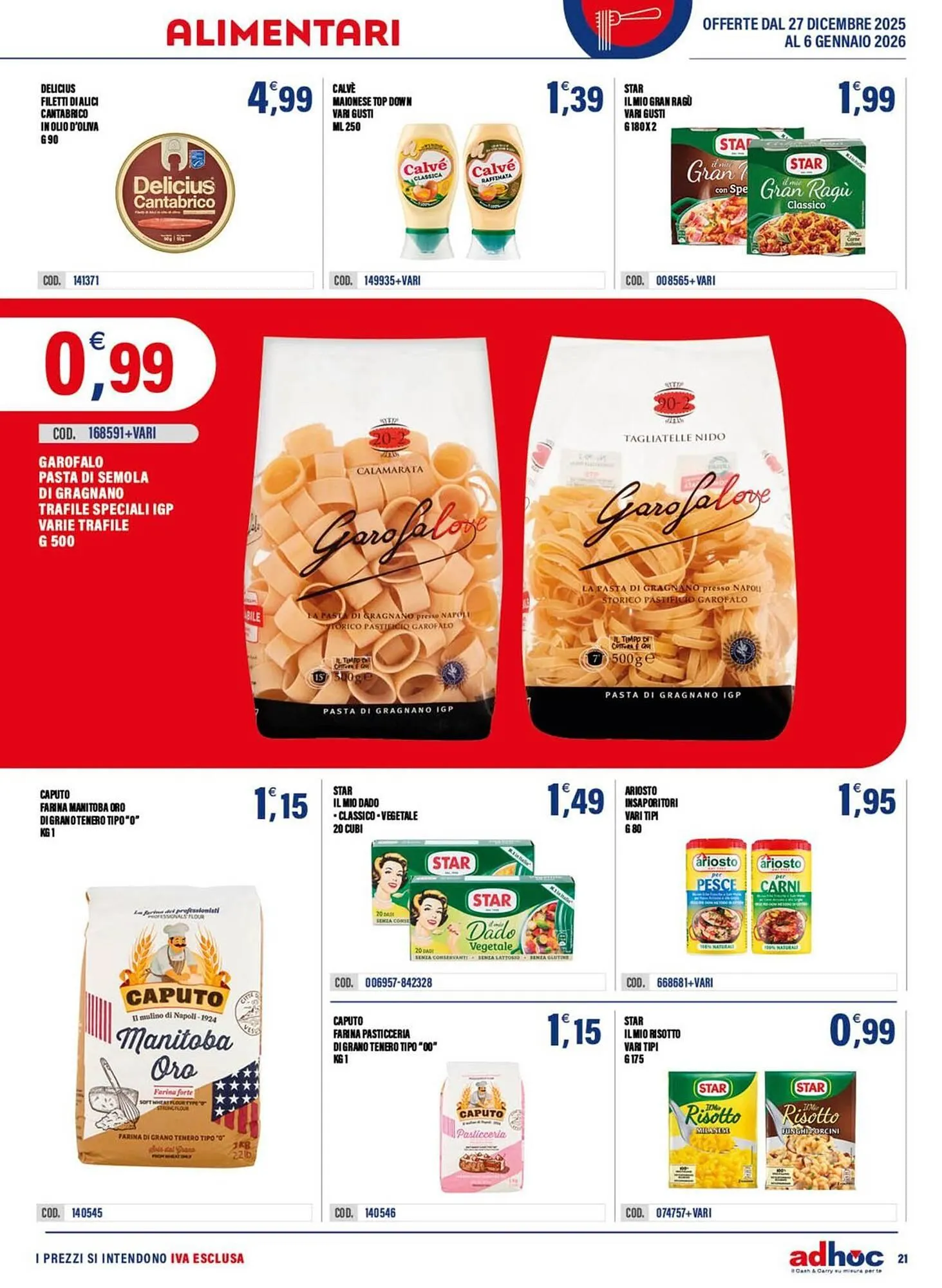 Volantino Adhoc da 29 dicembre a 6 gennaio di 2026 - Pagina del volantino 21