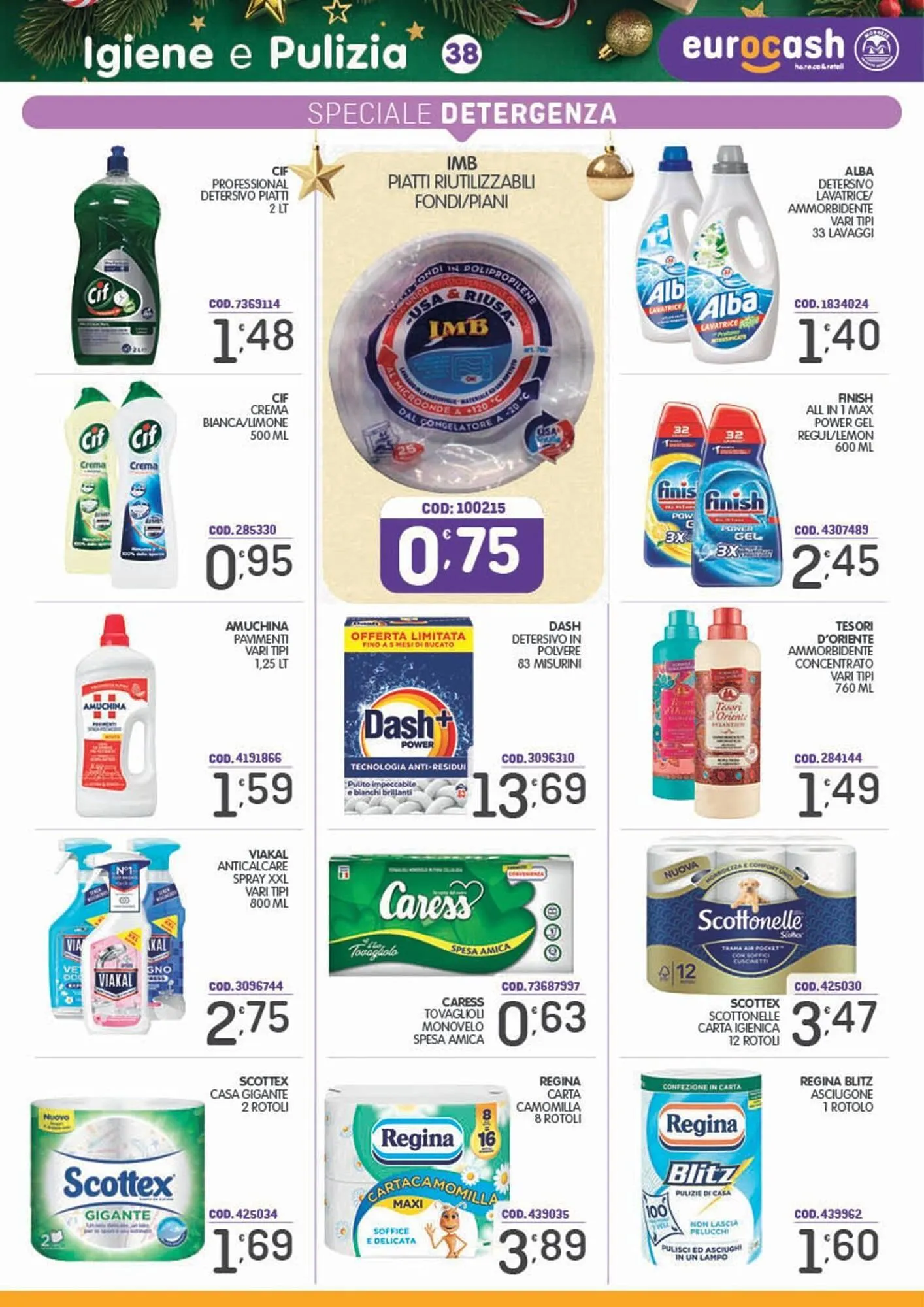 Volantino Eurocash da 8 dicembre a 24 dicembre di 2025 - Pagina del volantino 38