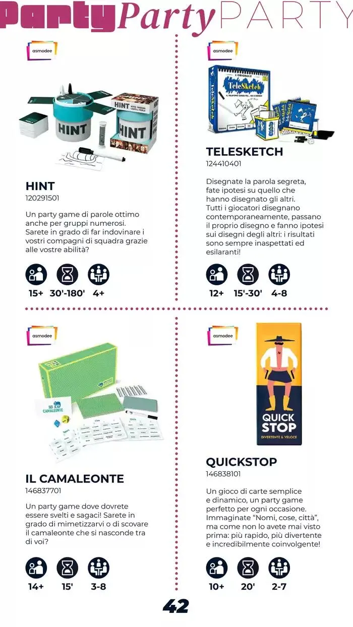 Catalogo Giochi di Società da 1 marzo a 15 marzo di 2025 - Pagina del volantino 42